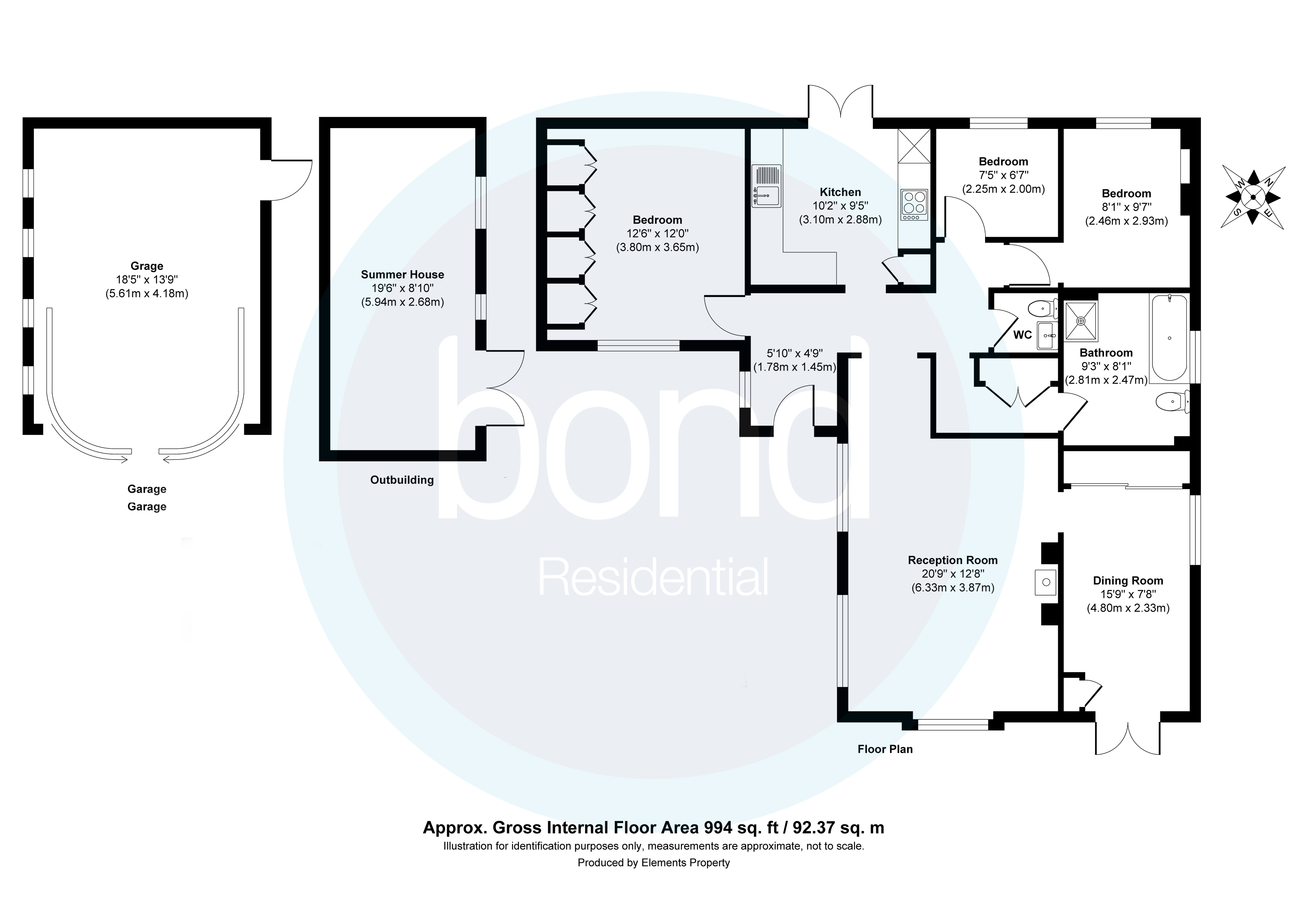 Floorplans For Danbury, Chelmsford, Essex