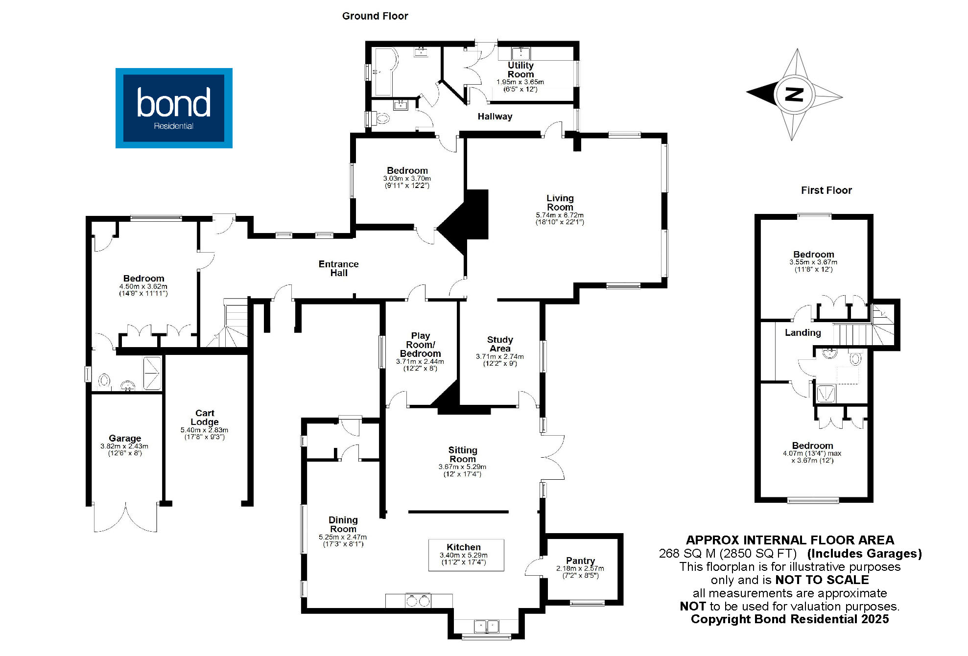 Floorplans For Little Baddow, Chelmsford, Essex