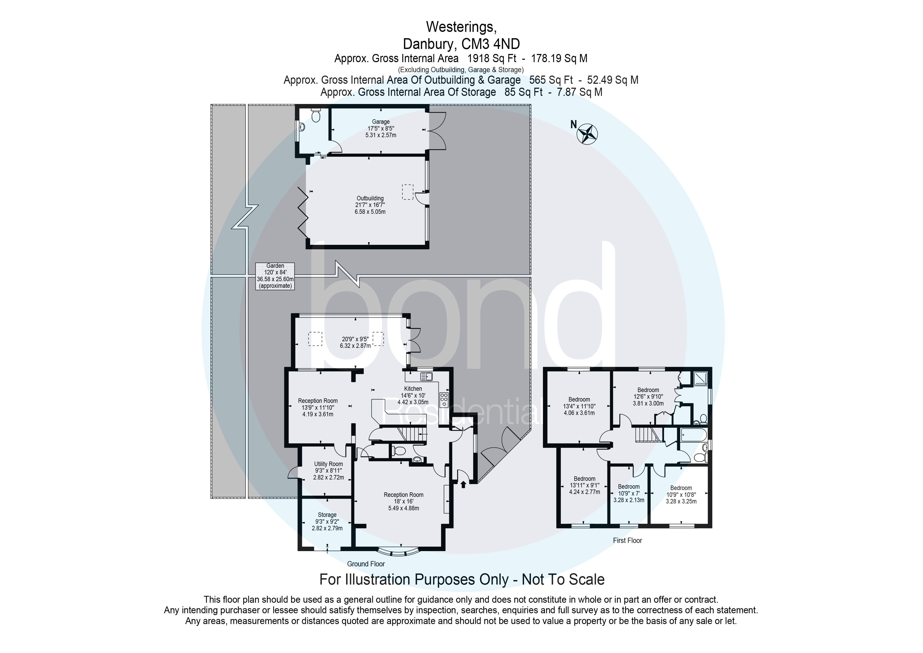 Floorplans For Danbury, Chelmsford, Essex