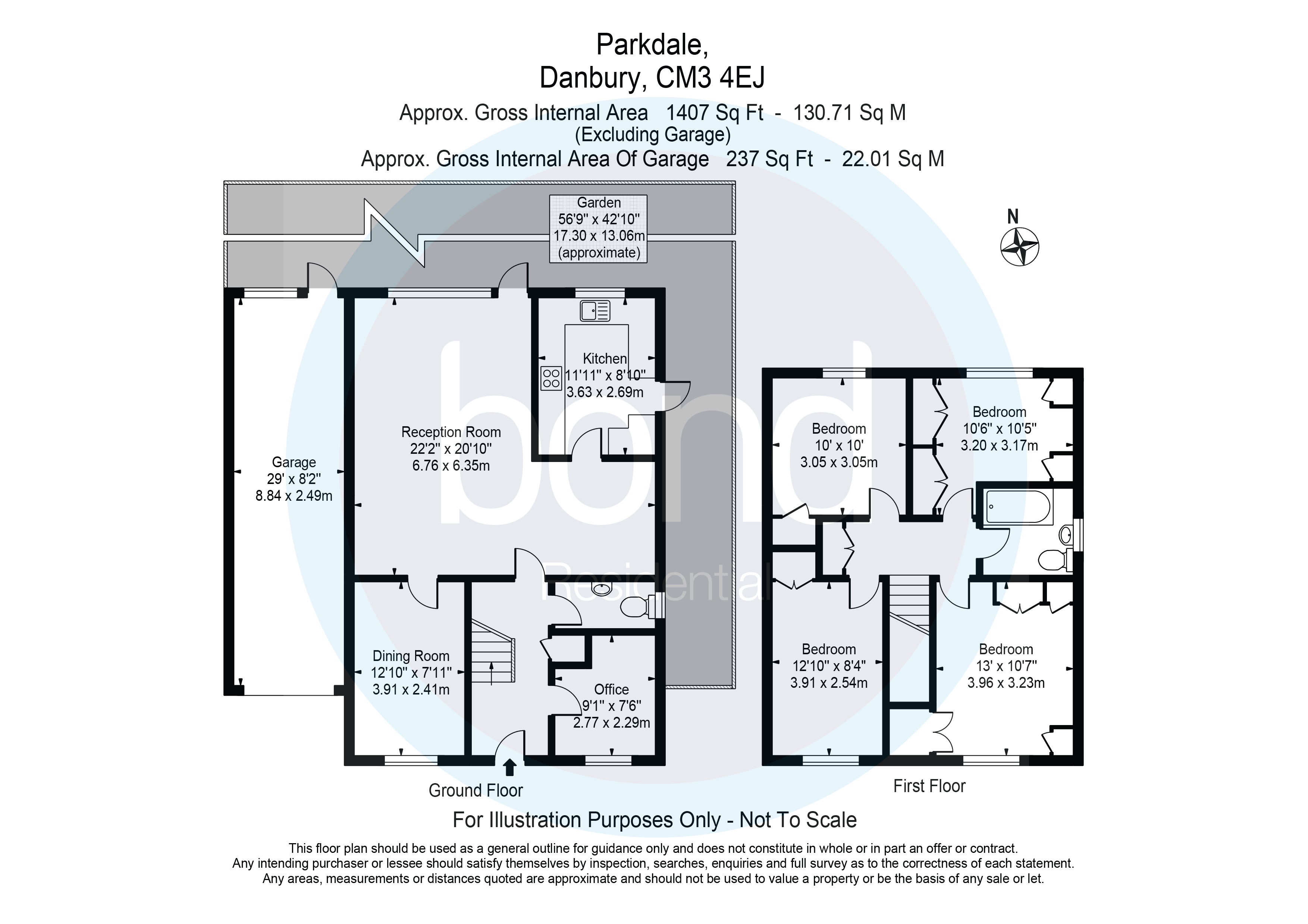 Floorplans For Danbury, Chelmsford, Essex