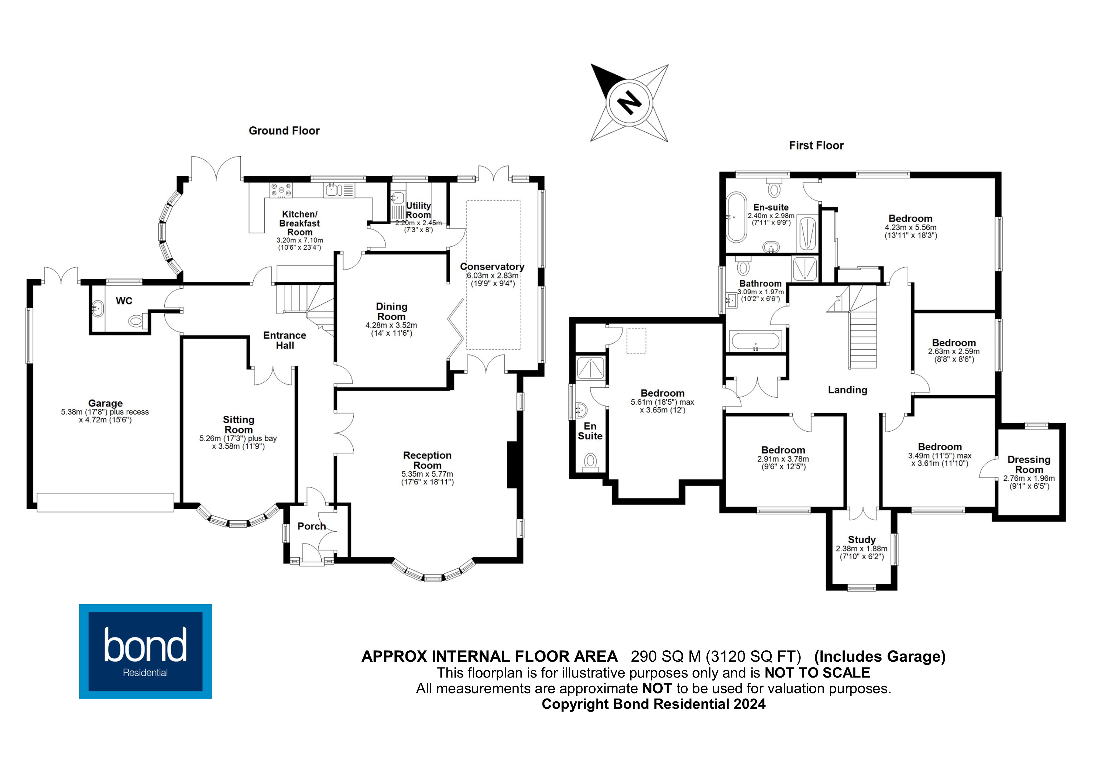 Floorplans For Galleywood, Chelmsford, Essex