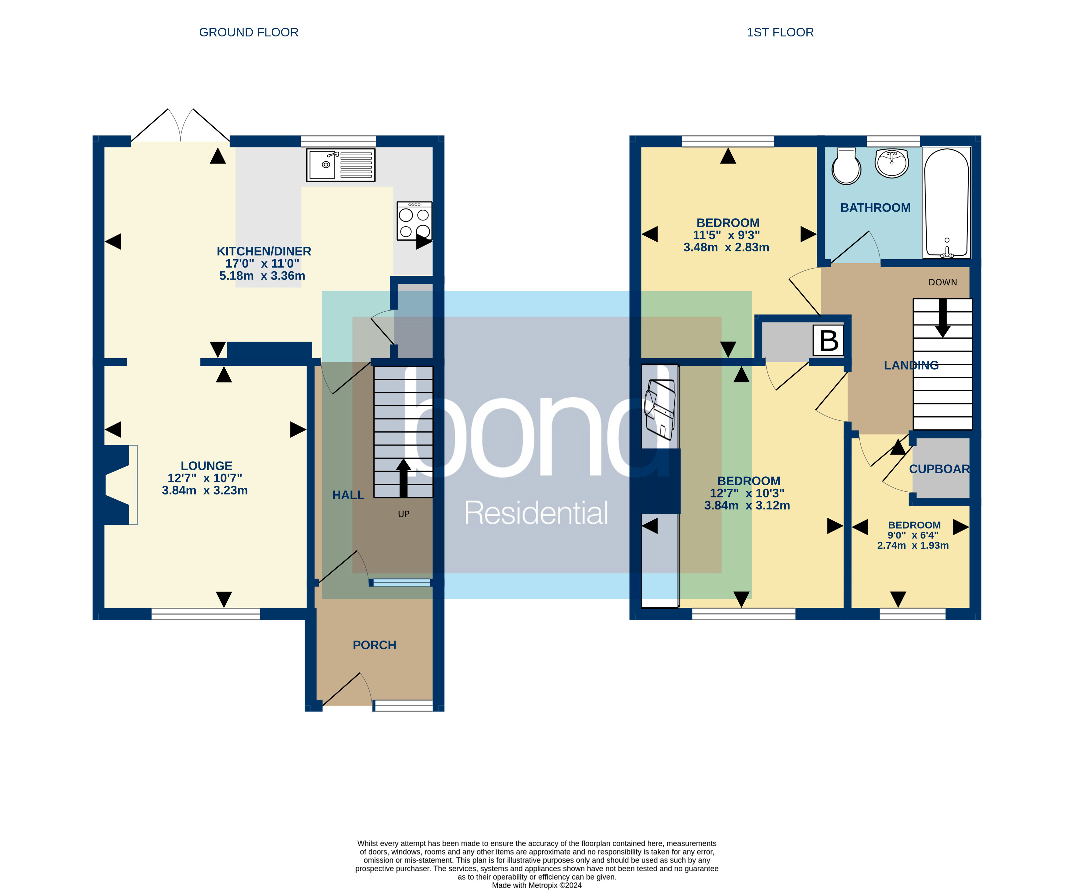 Floorplans For Galleywood, Chelmsford, Essex