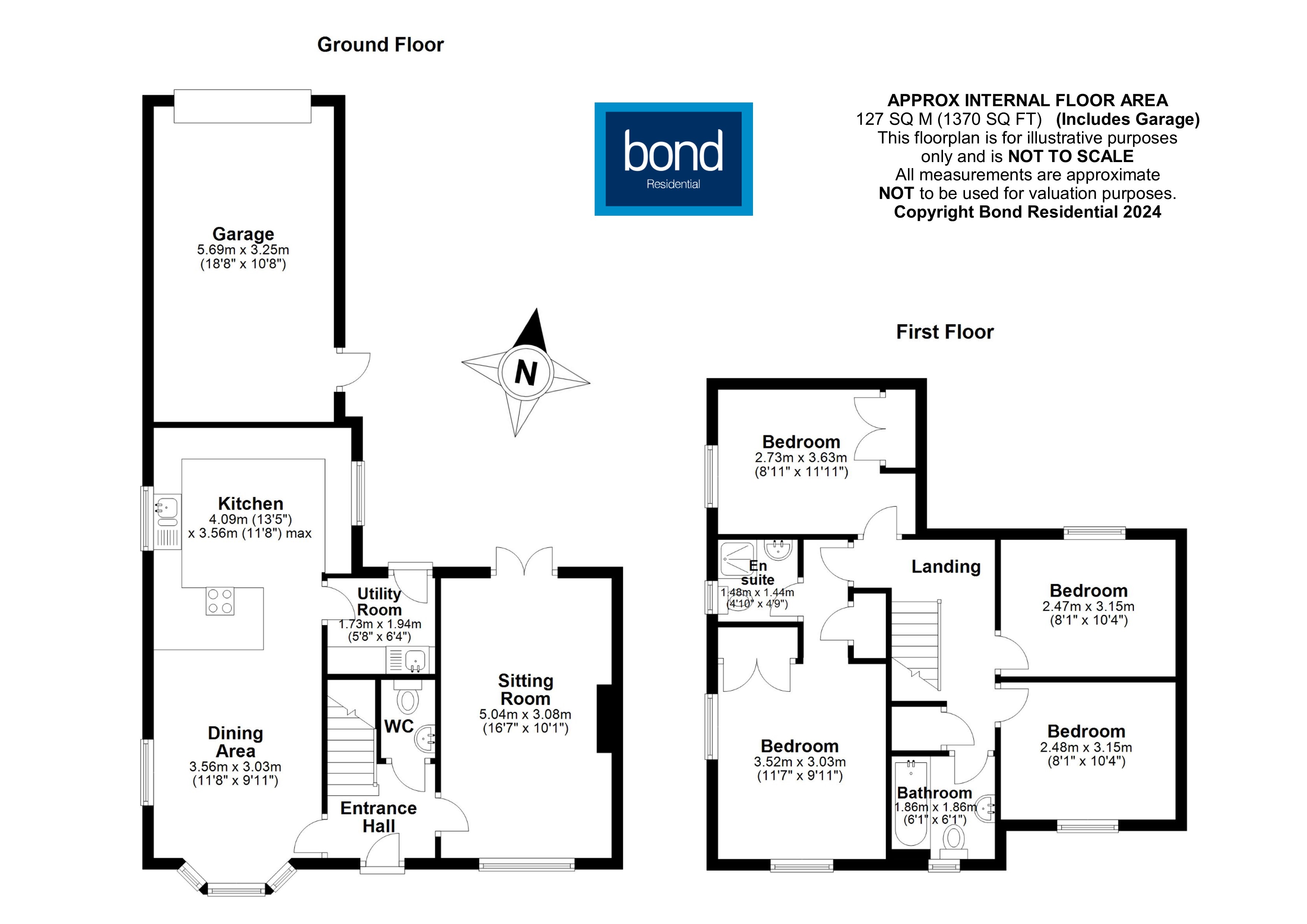 Floorplans For Chancellor Park, Chelmsford, Essex