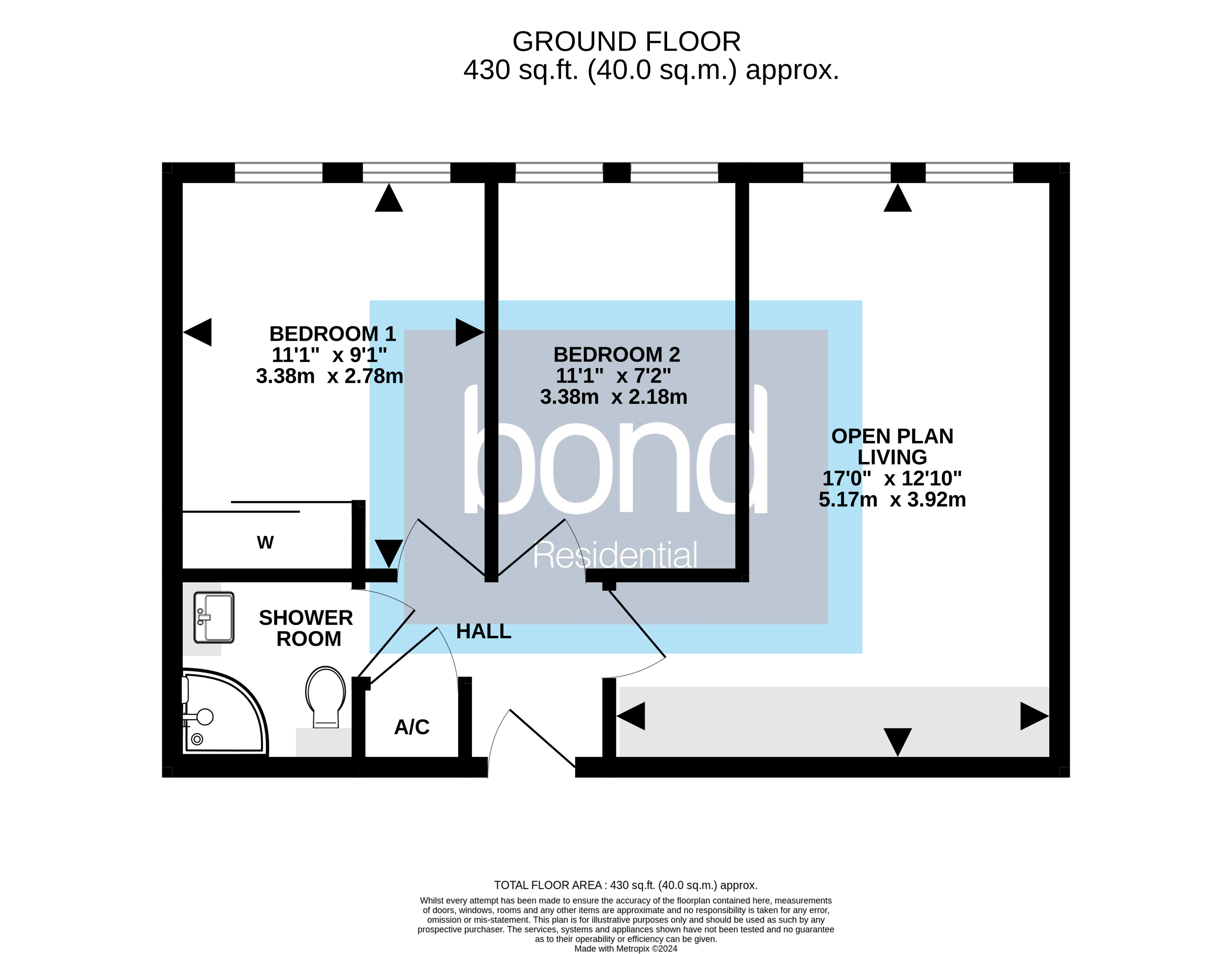 Floorplans For Baddow Road, Chelmsford, Essex