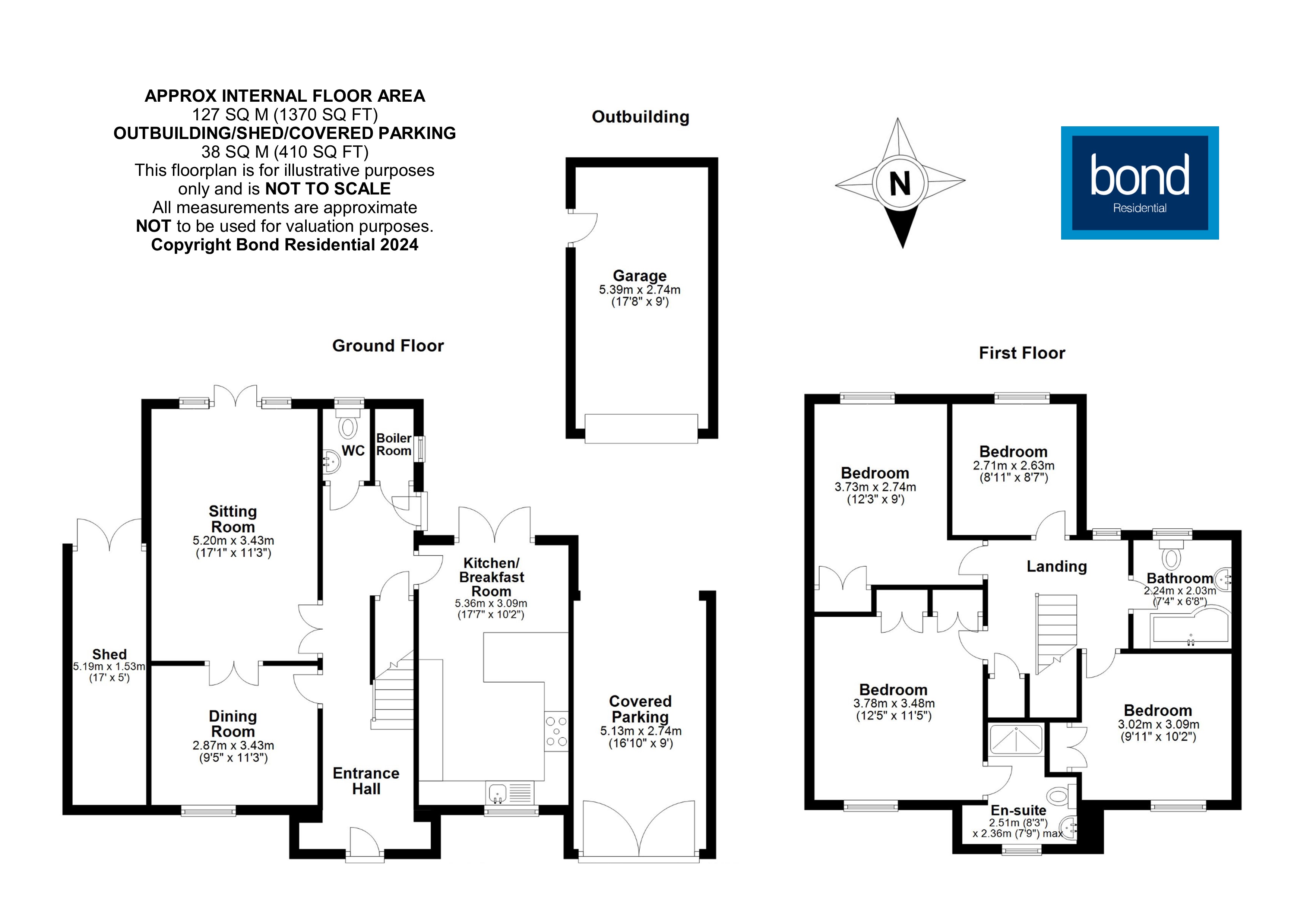 Floorplans For Springfield, Chelmsford, Essex