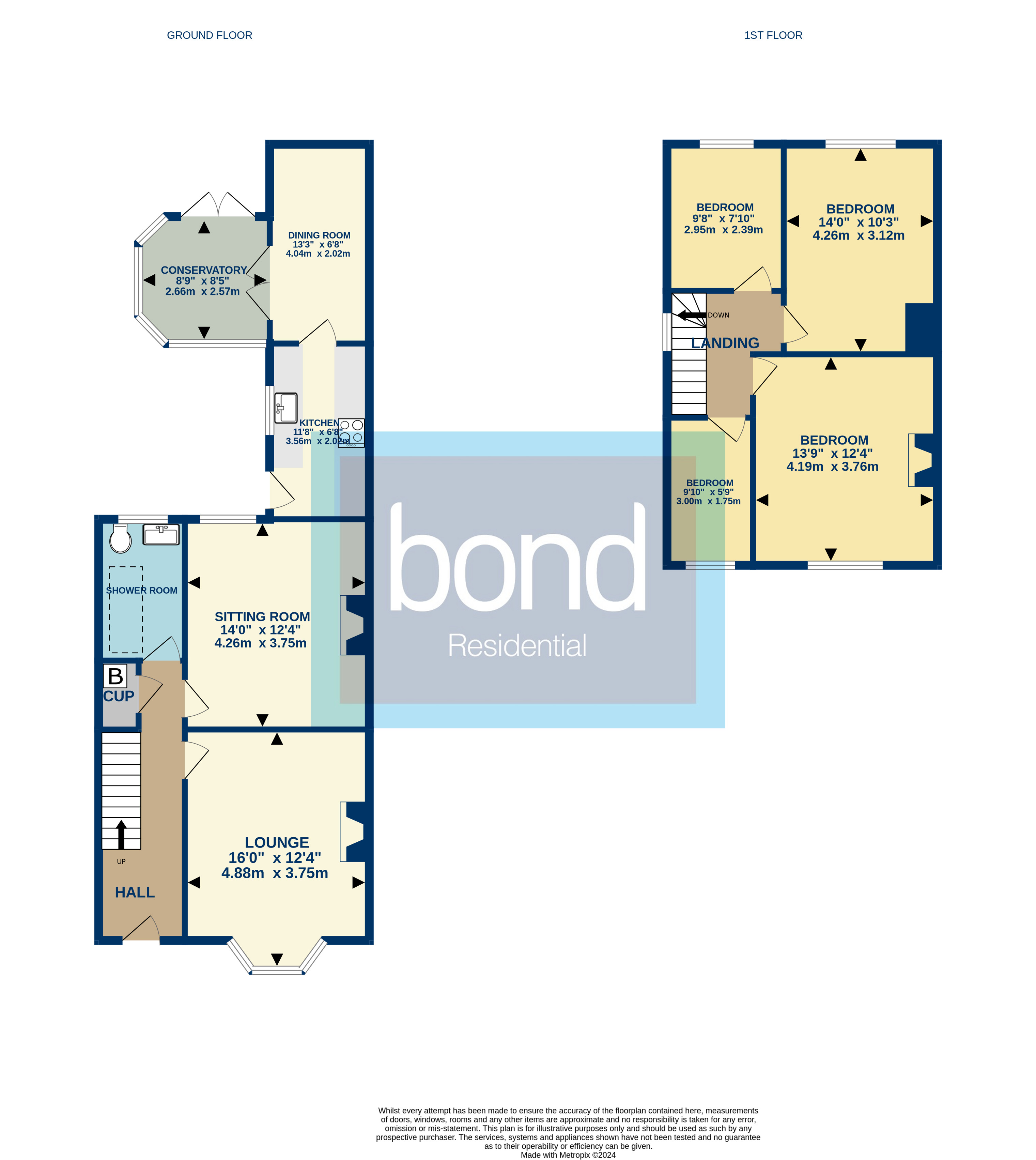 Floorplans For Writtle Road, Chelmsford, Essex