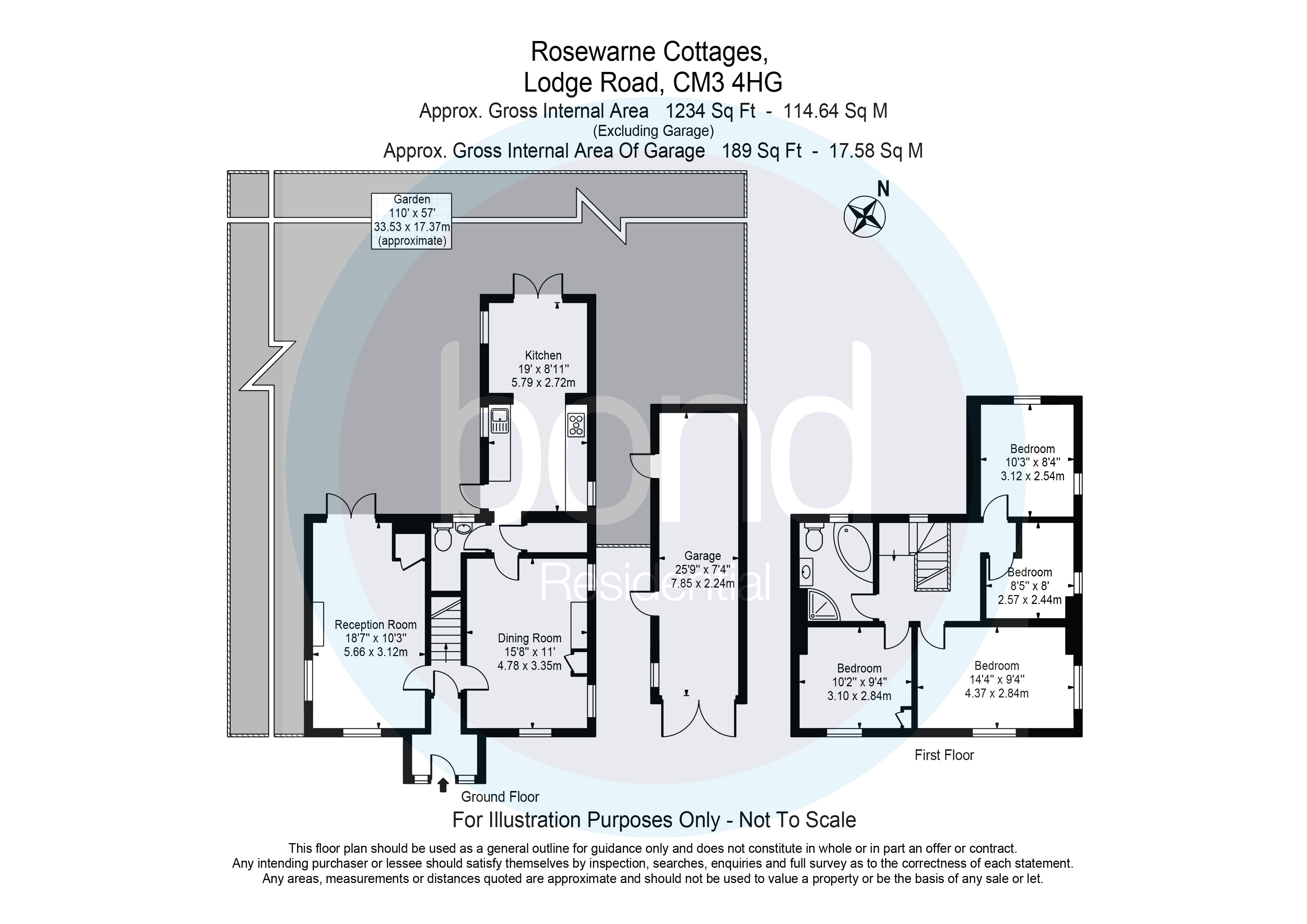 Floorplans For Bicknacre, Chelmsford, Essex