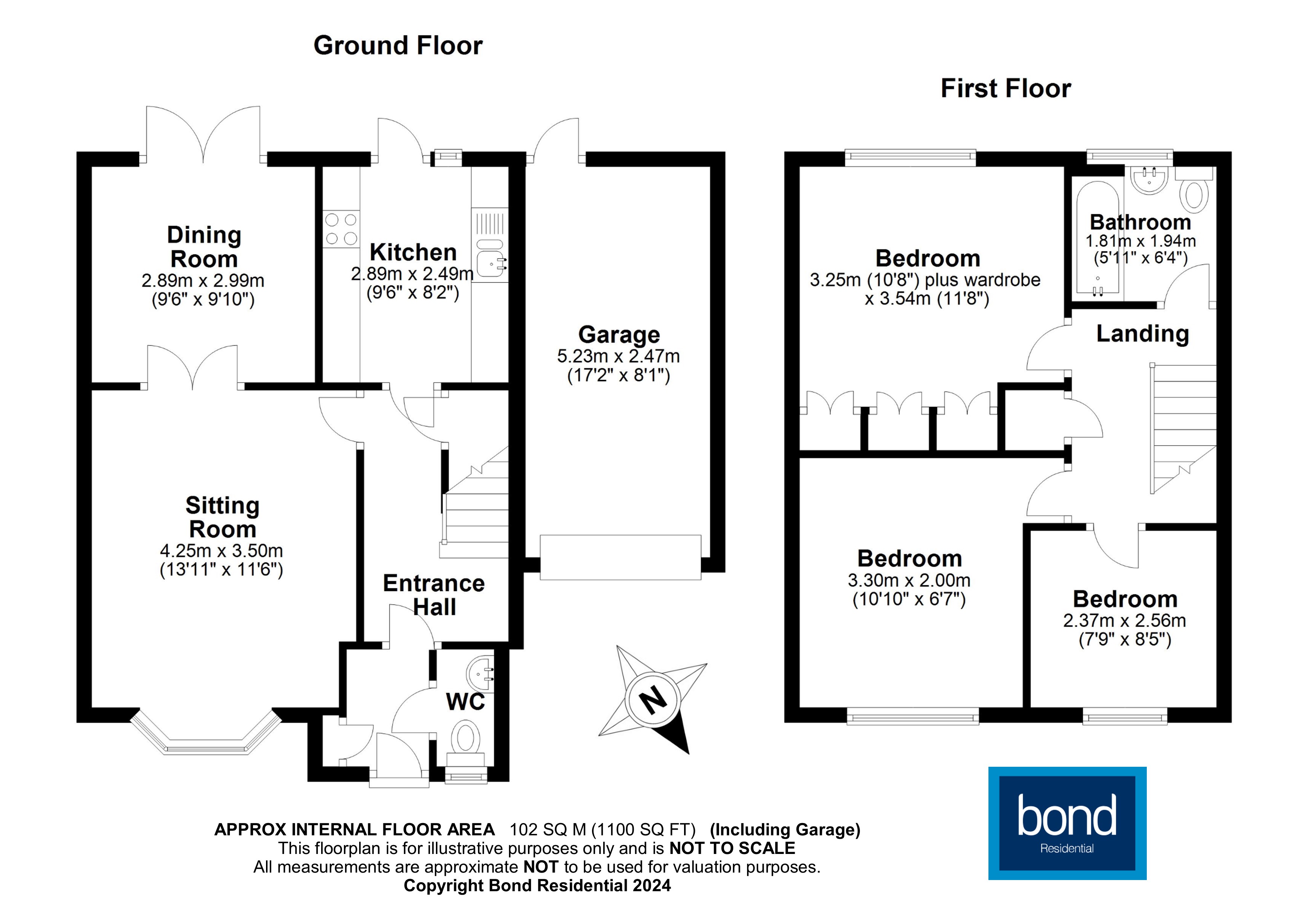 Floorplans For Newlands Spring, Chelmsford, Essex