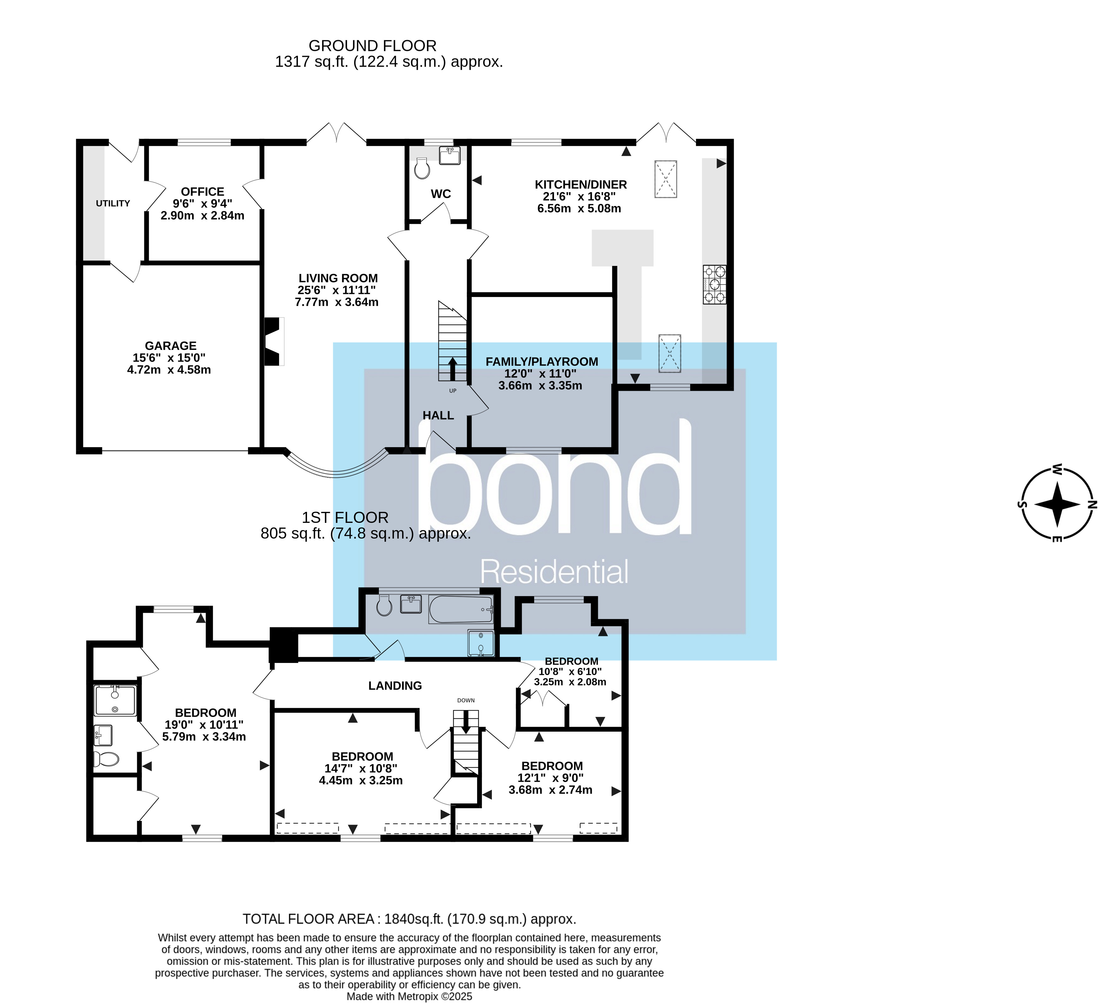 Floorplans For Bicknacre, Chelmsford, Essex