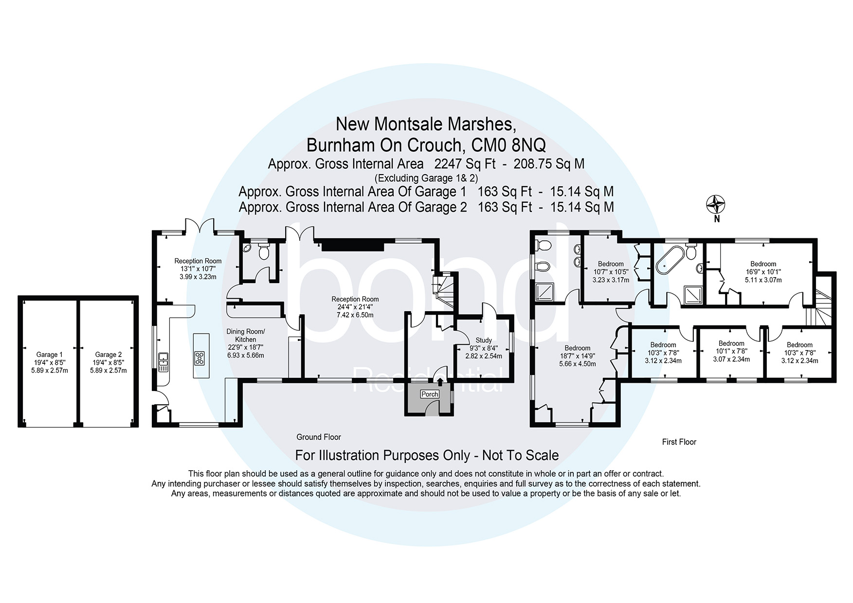 Floorplans For Marshes, Burnham-on-Crouch, Essex