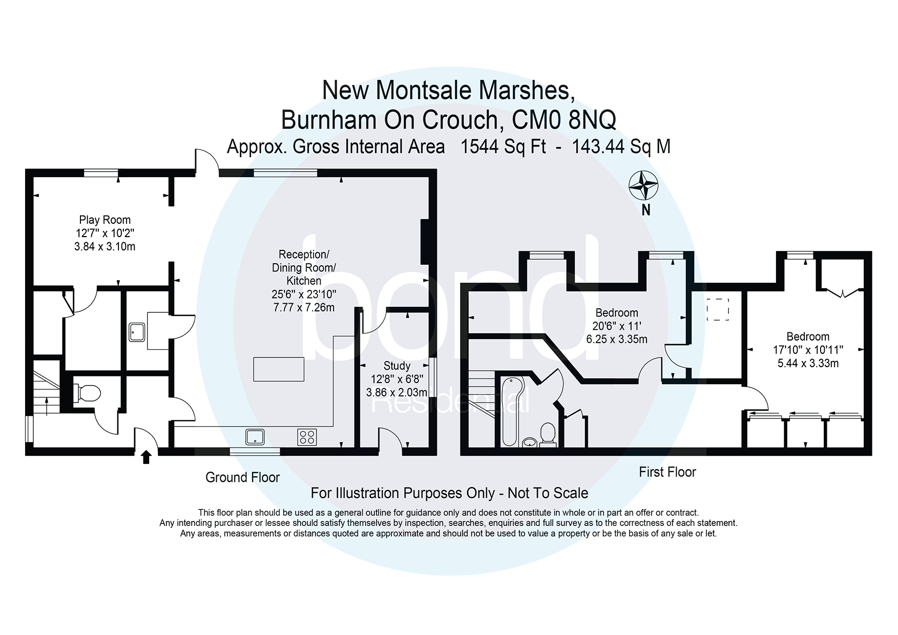 Floorplans For Marshes, Burnham-on-Crouch, Essex