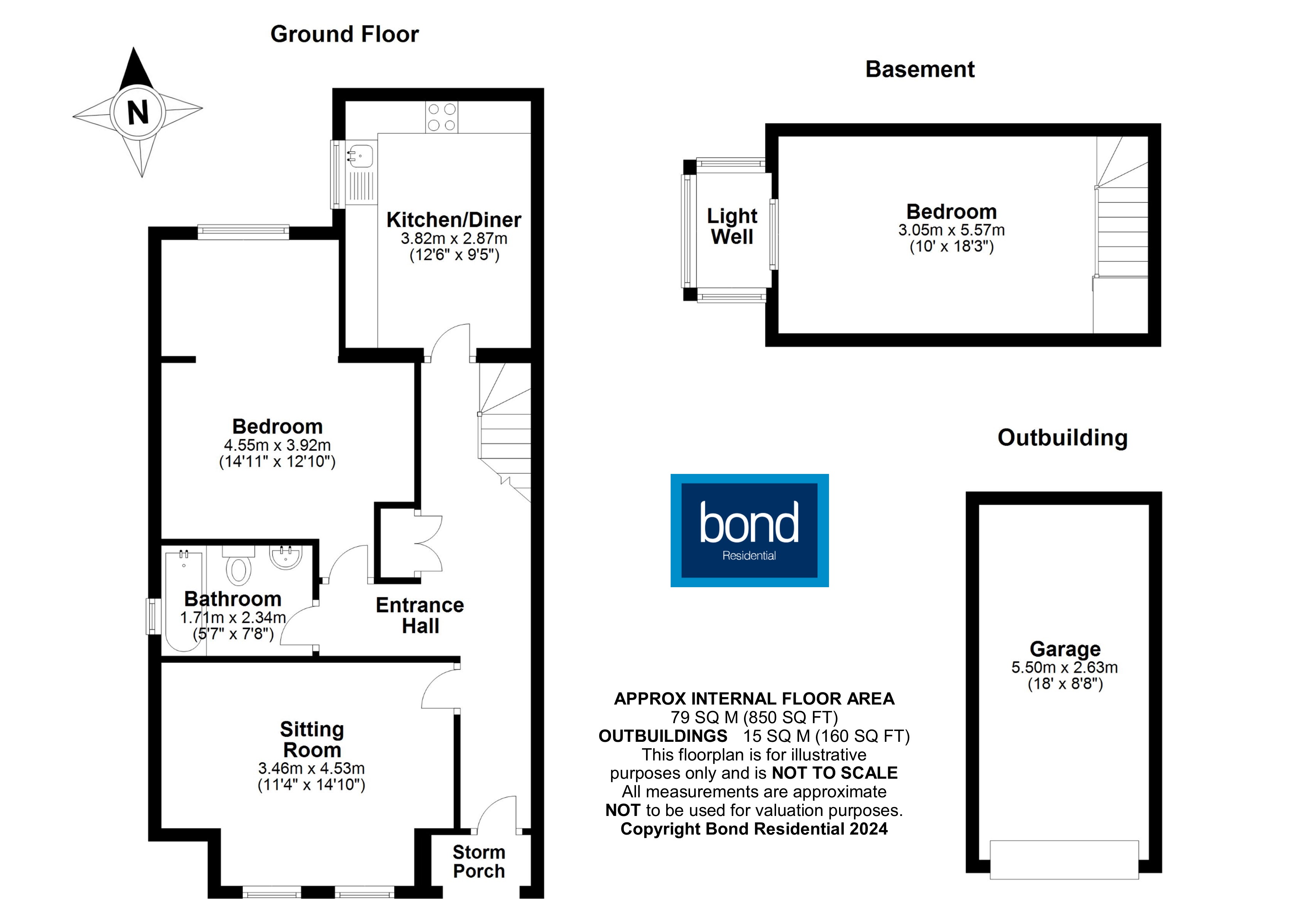 Floorplans For Great Baddow, Chelmsford, Essex