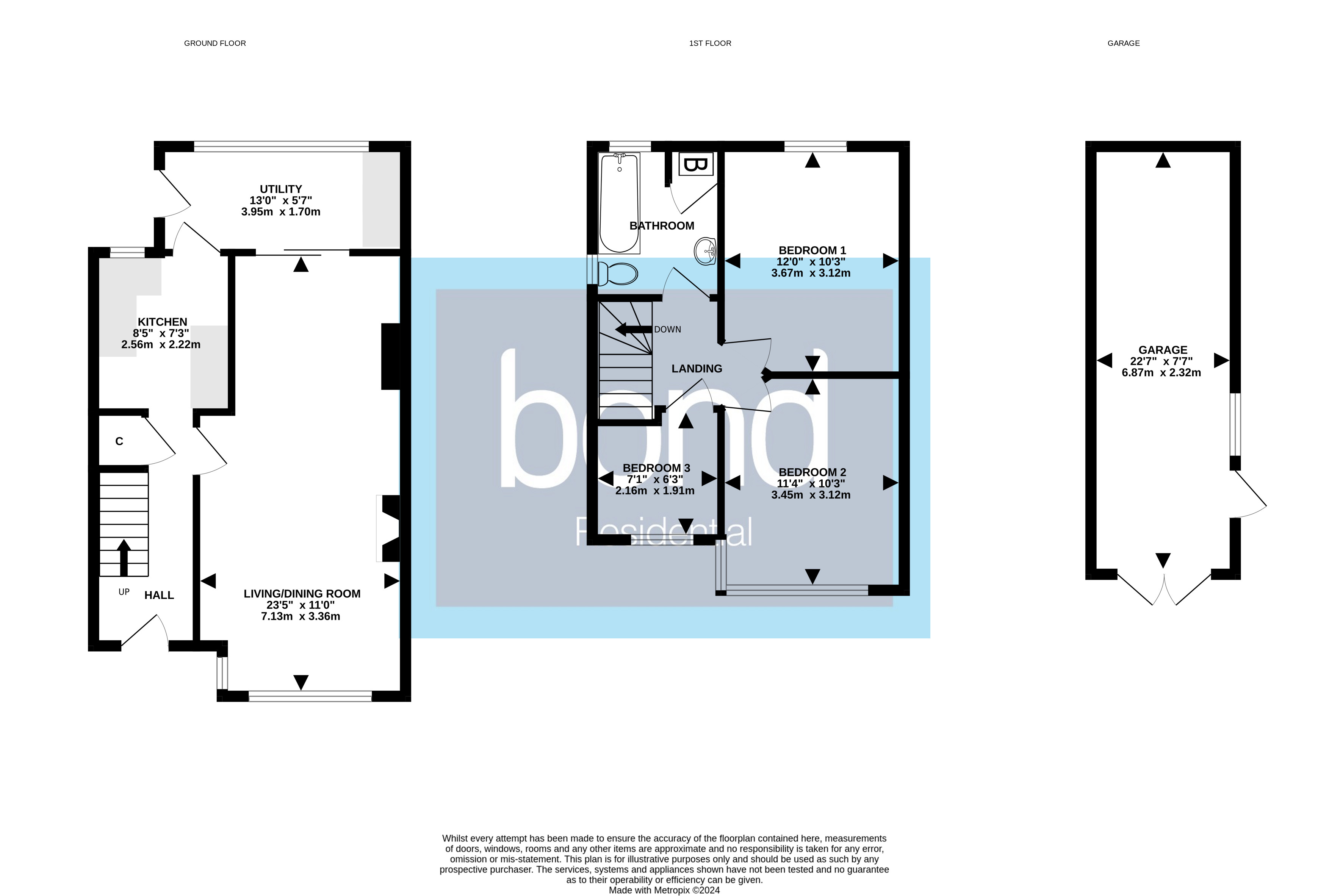 Floorplans For Moulsham Lodge, Chelmsford, Essex