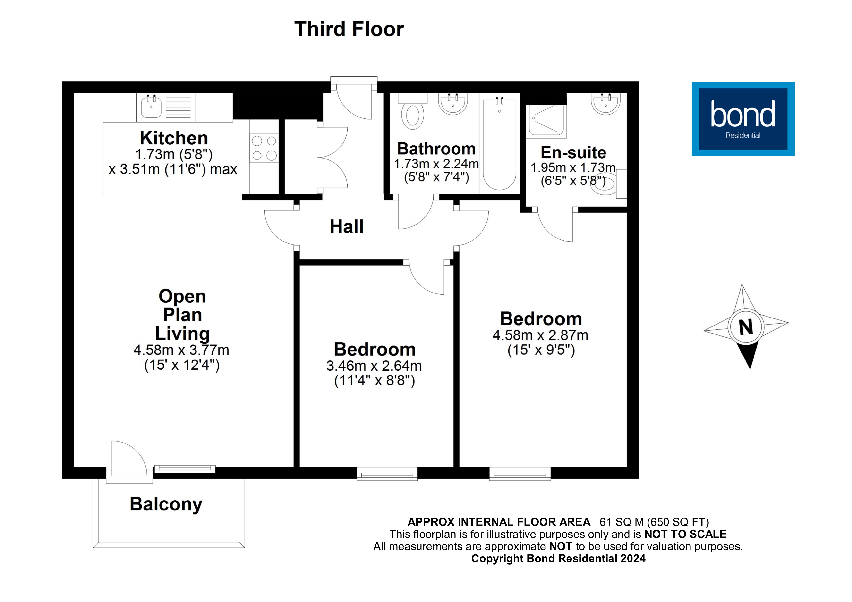 Floorplans For Upper Chase, Chelmsford, Essex