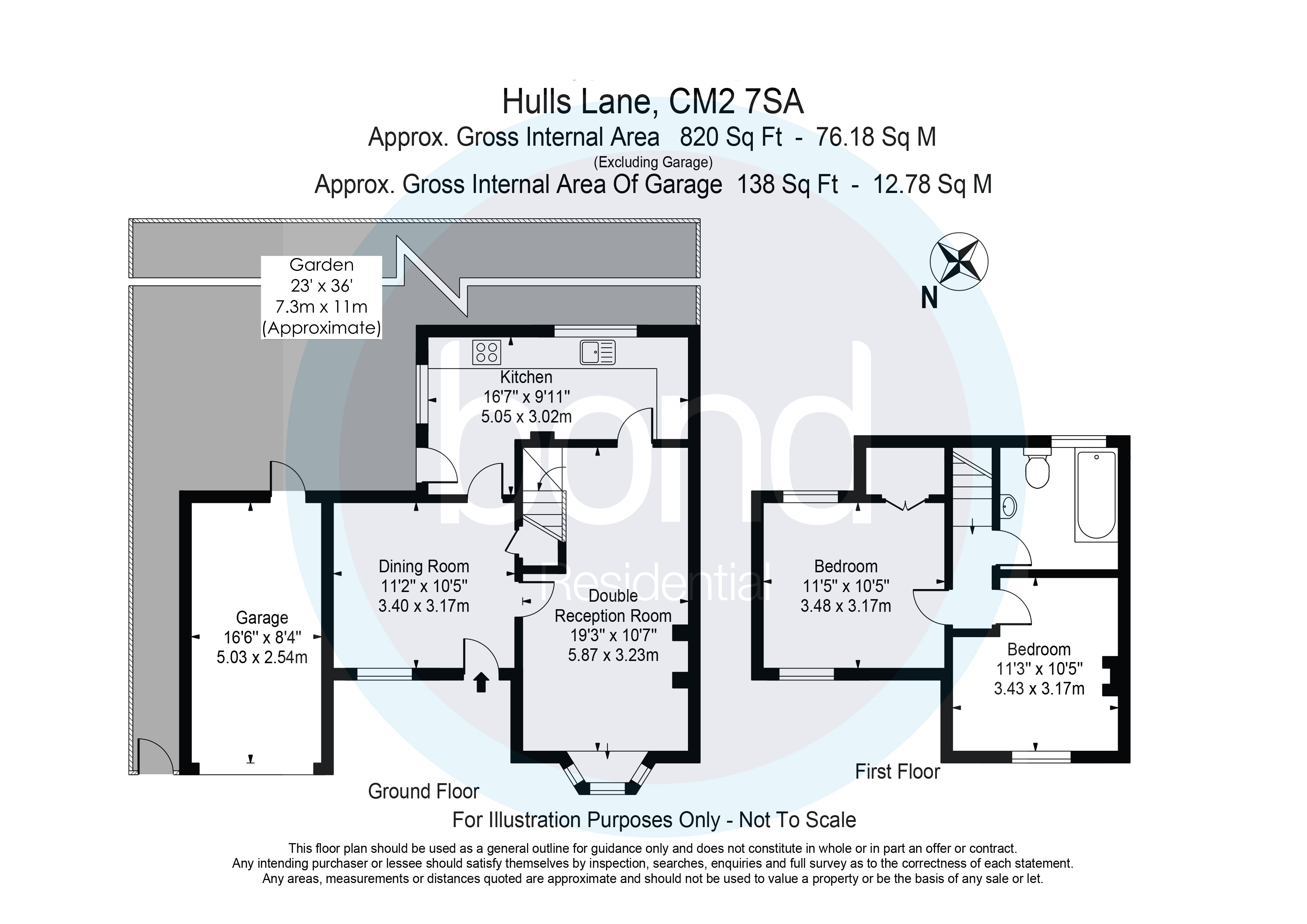 Floorplans For Sandon, Chelmsford, Essex