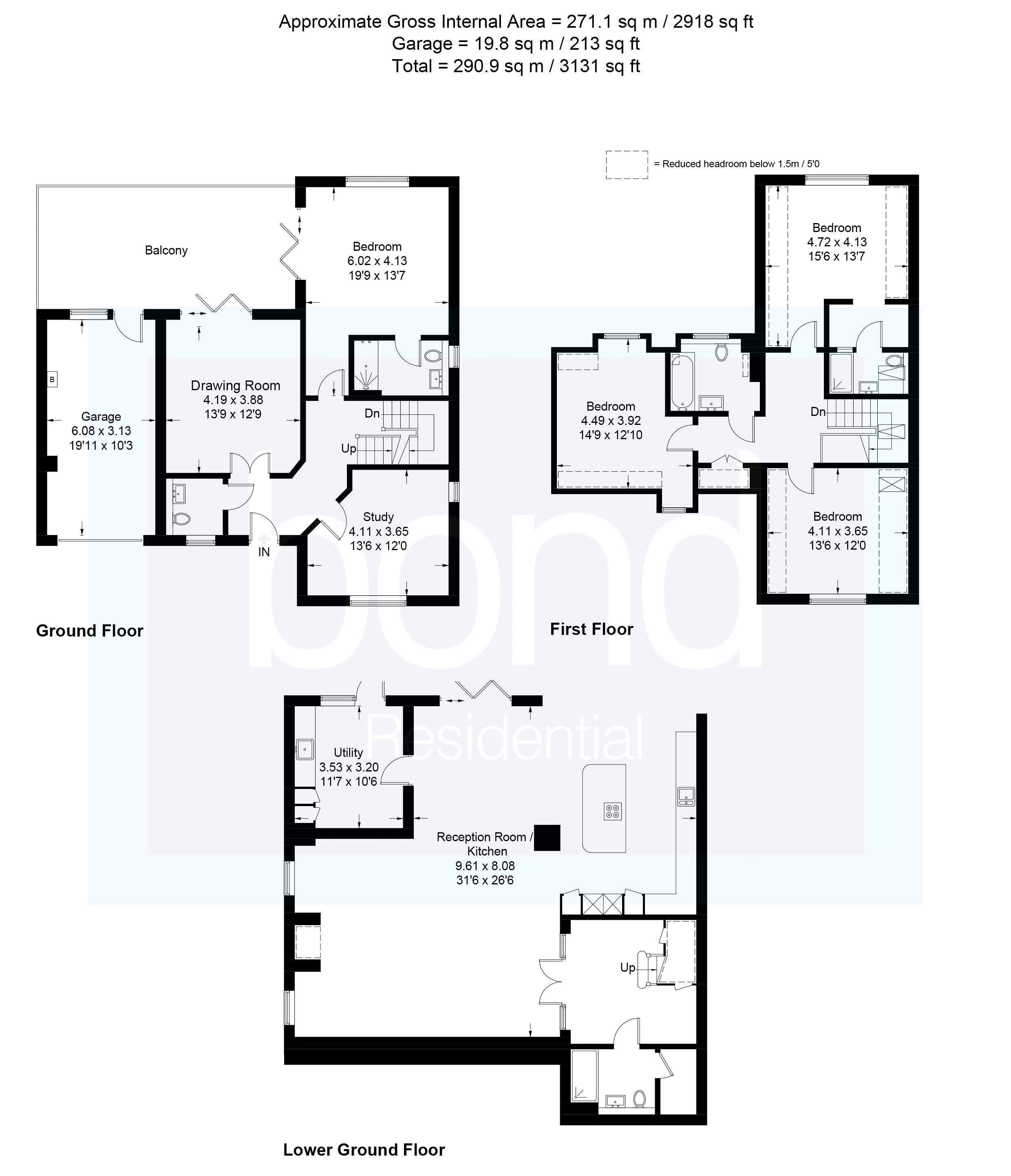 Floorplans For Main Road, Danbury, Essex