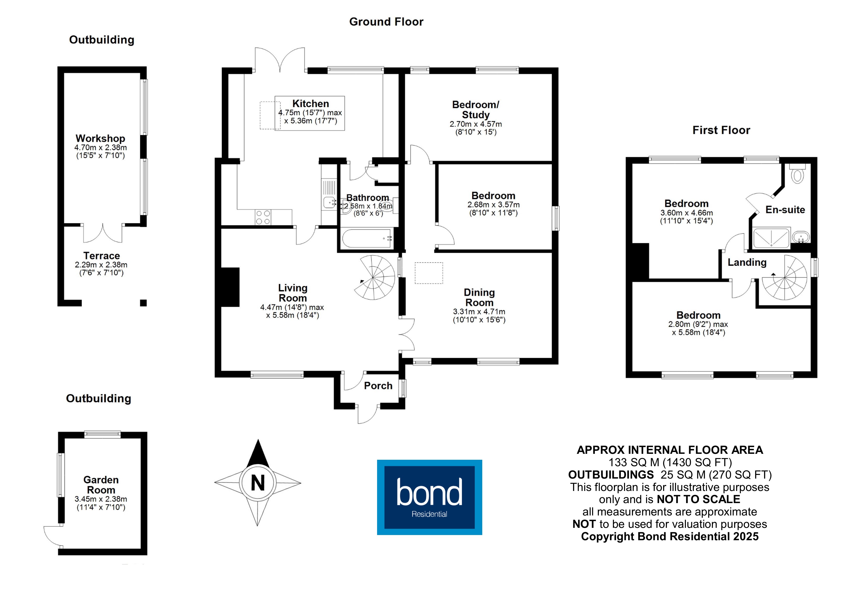 Floorplans For Bicknacre, Chelmsford, Essex