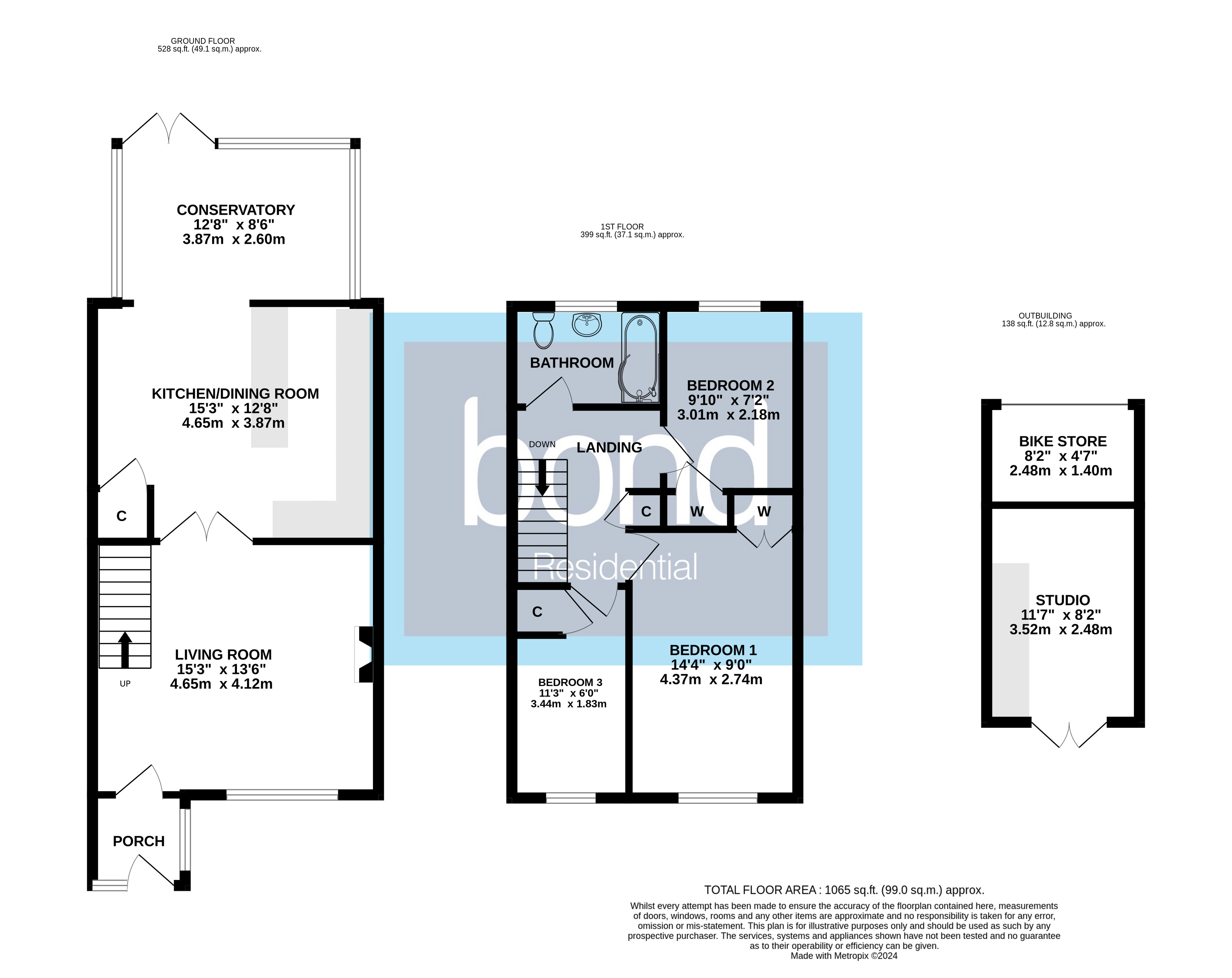 Floorplans For Tile Kiln, Chelmsford, Essex