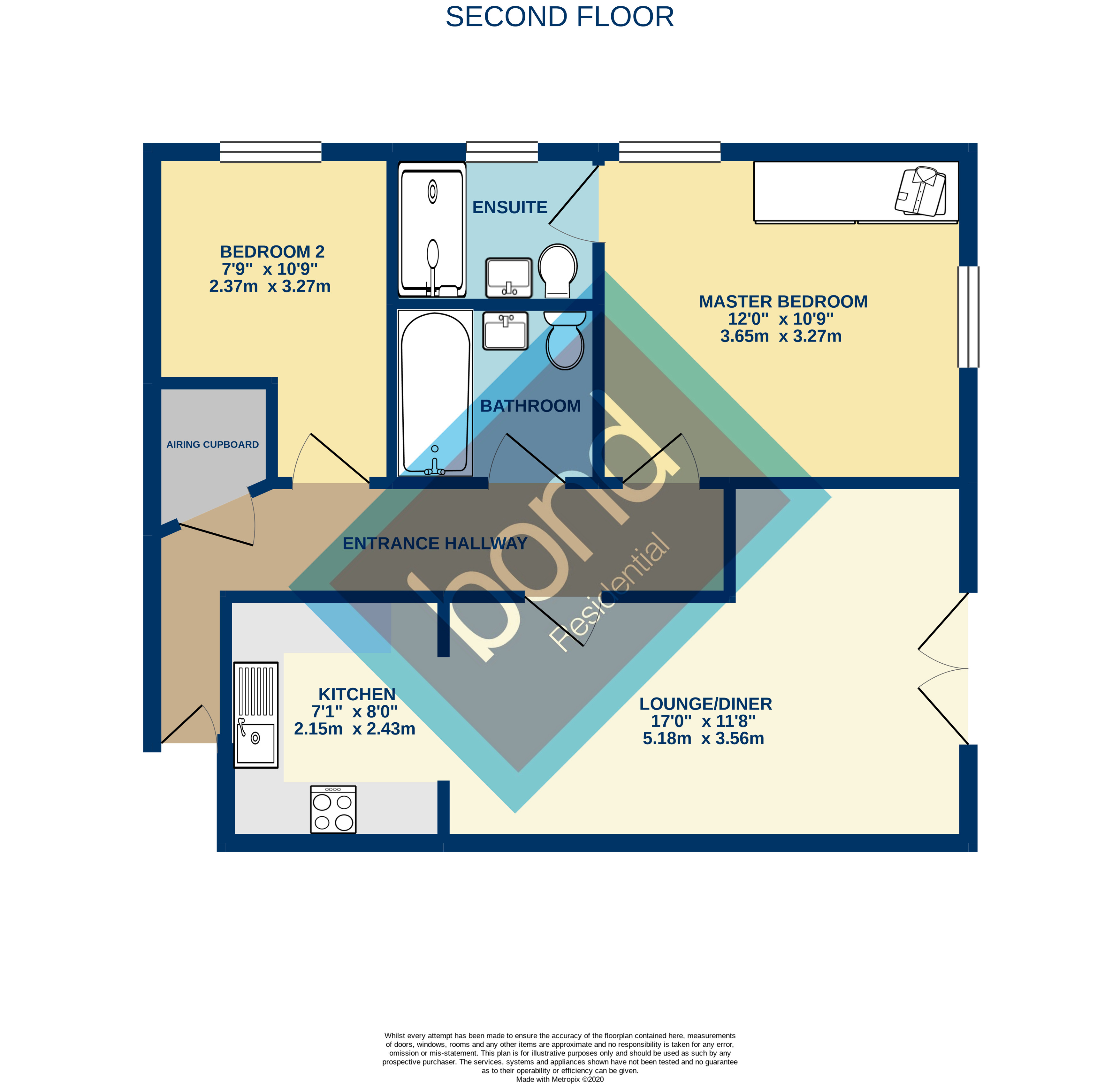 Floorplans For Writtle Road, Chelmsford, Essex