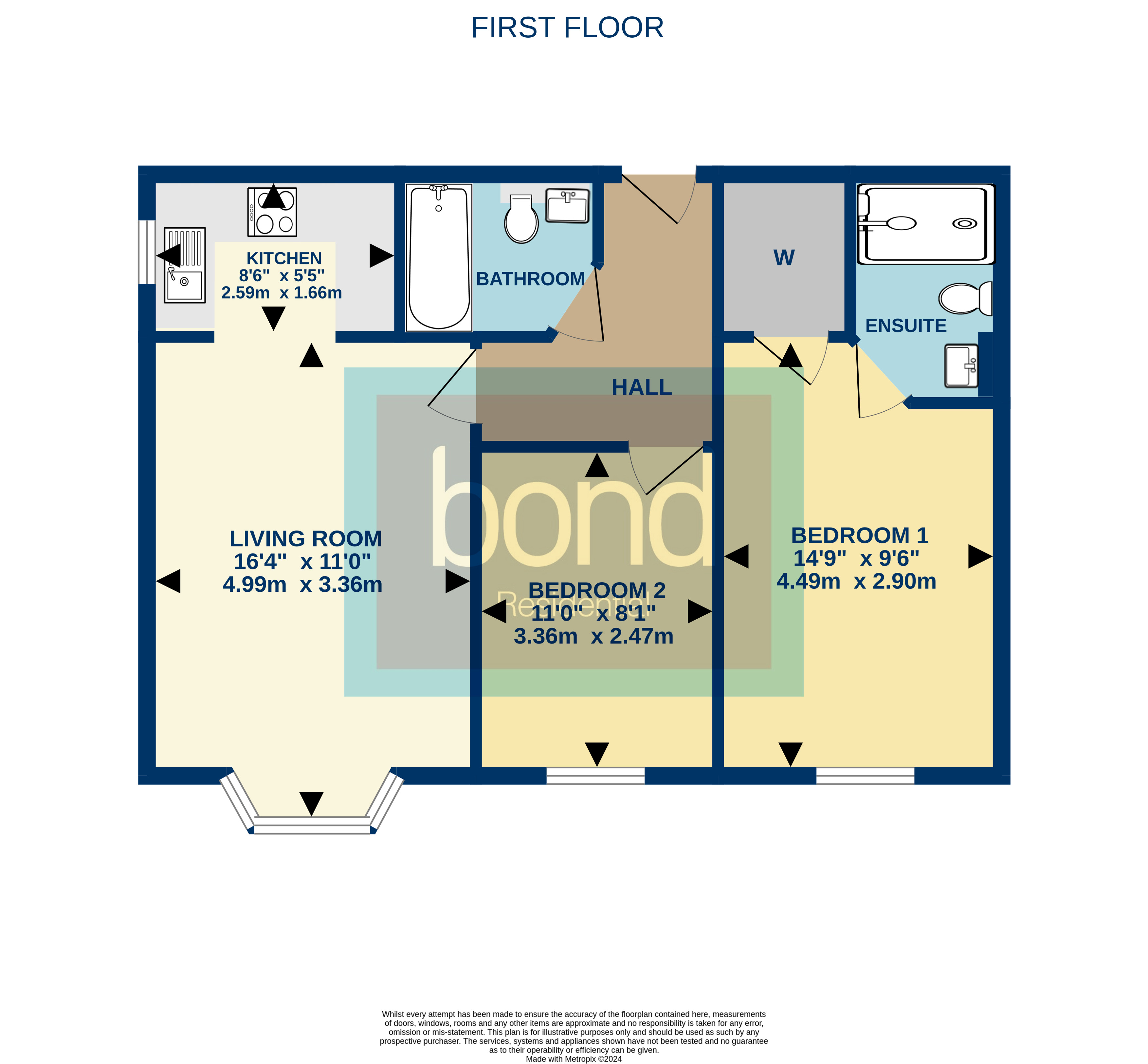 Floorplans For Baddow Road, Chelmsford, Essex