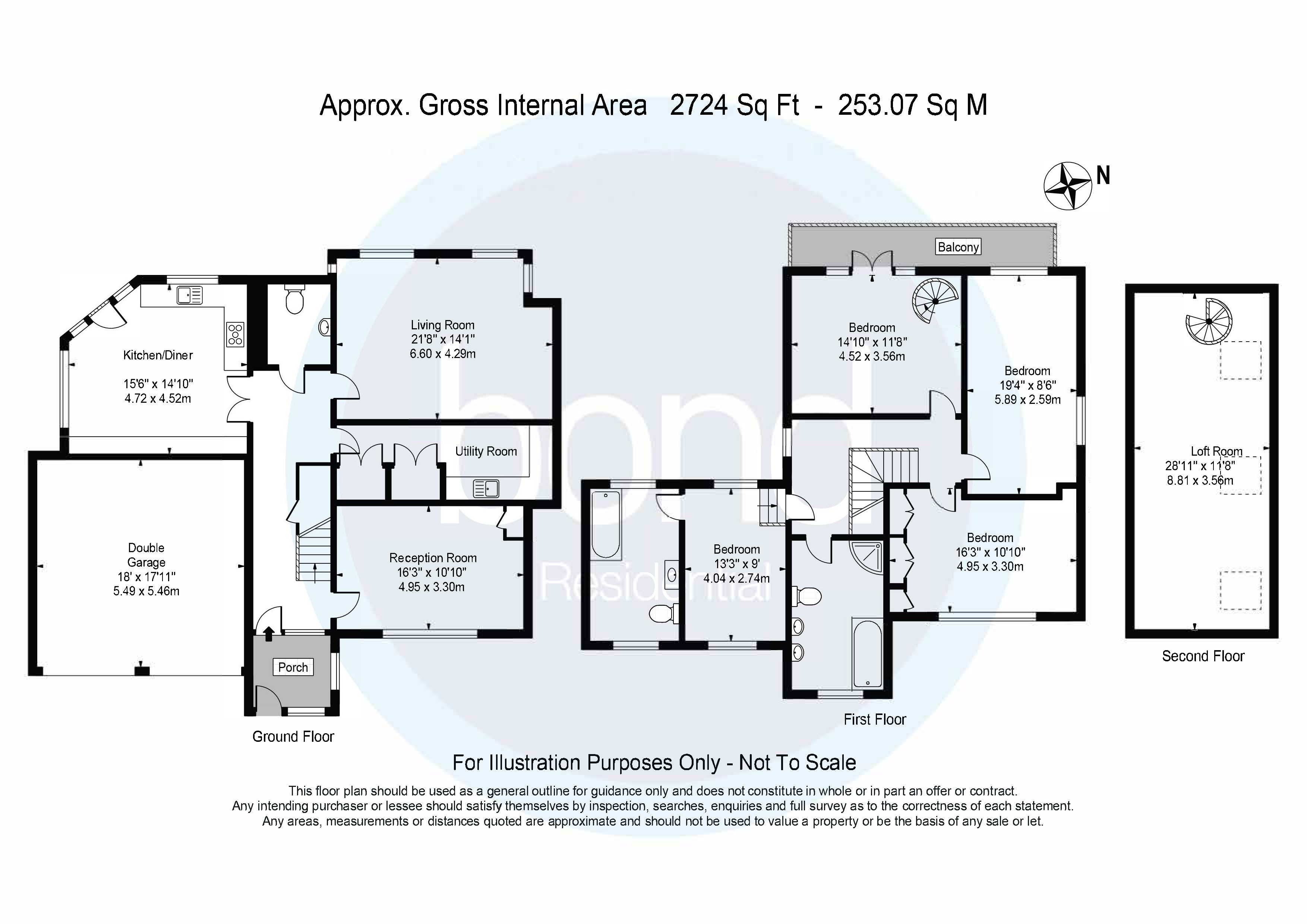 Floorplans For Danbury, Chelmsford, Essex