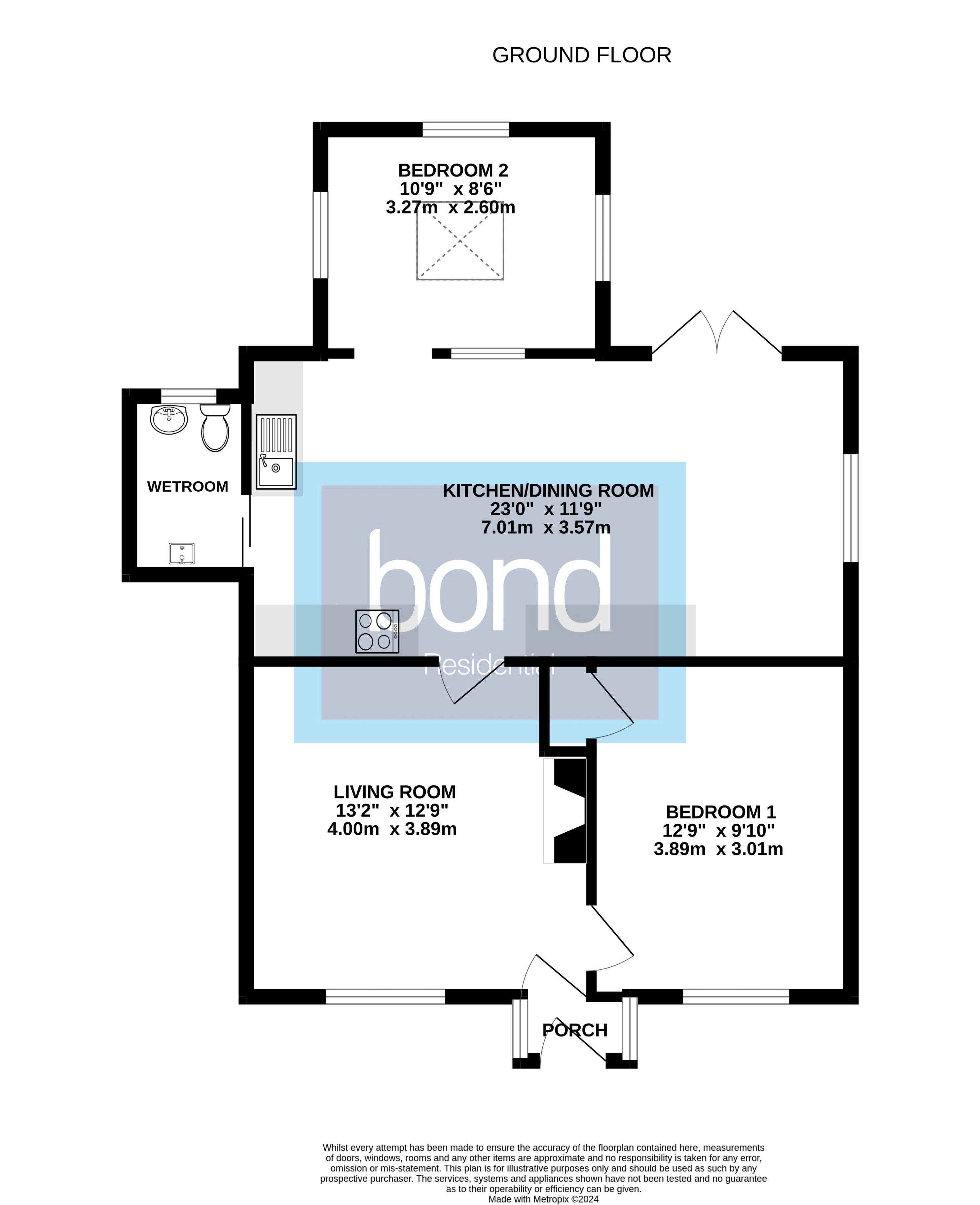 Floorplans For Pitfield, Chelmsford, Essex