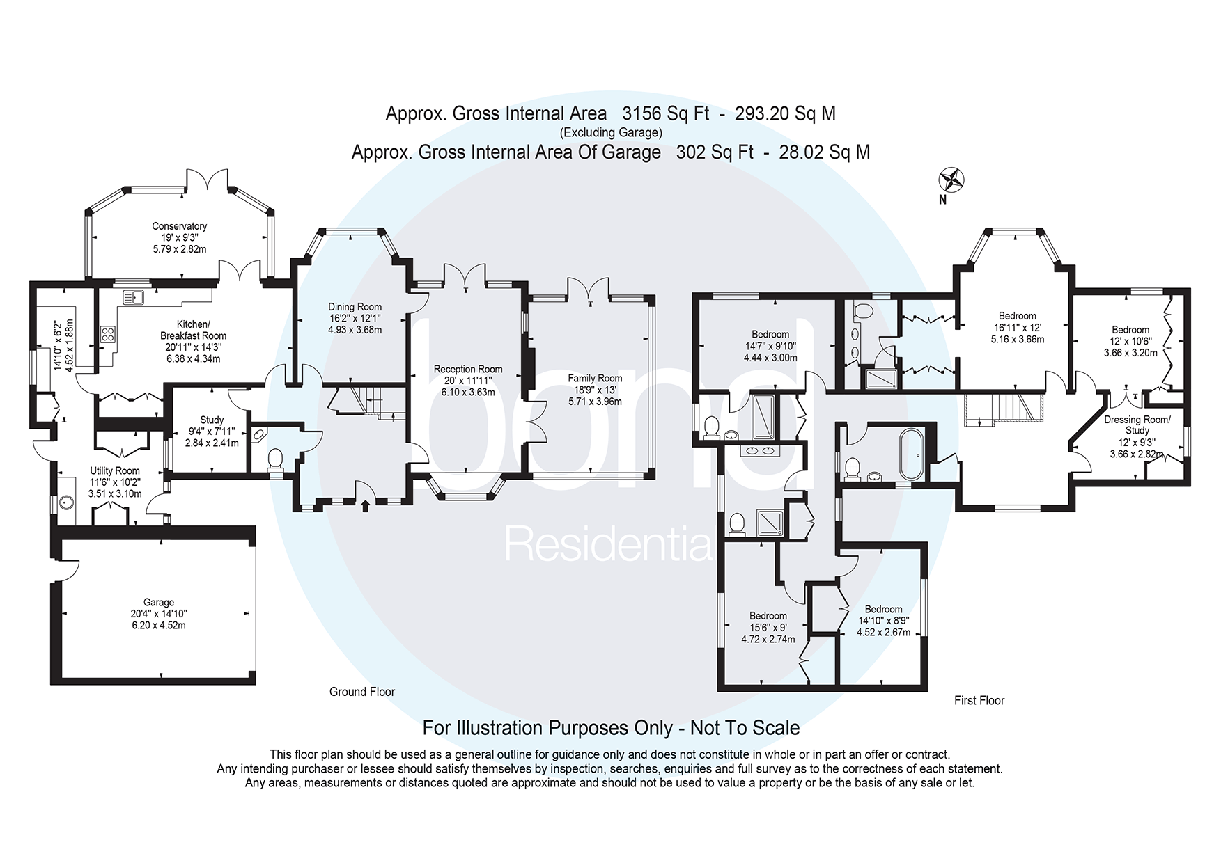 Floorplans For Little Baddow, Chelmsford, Essex