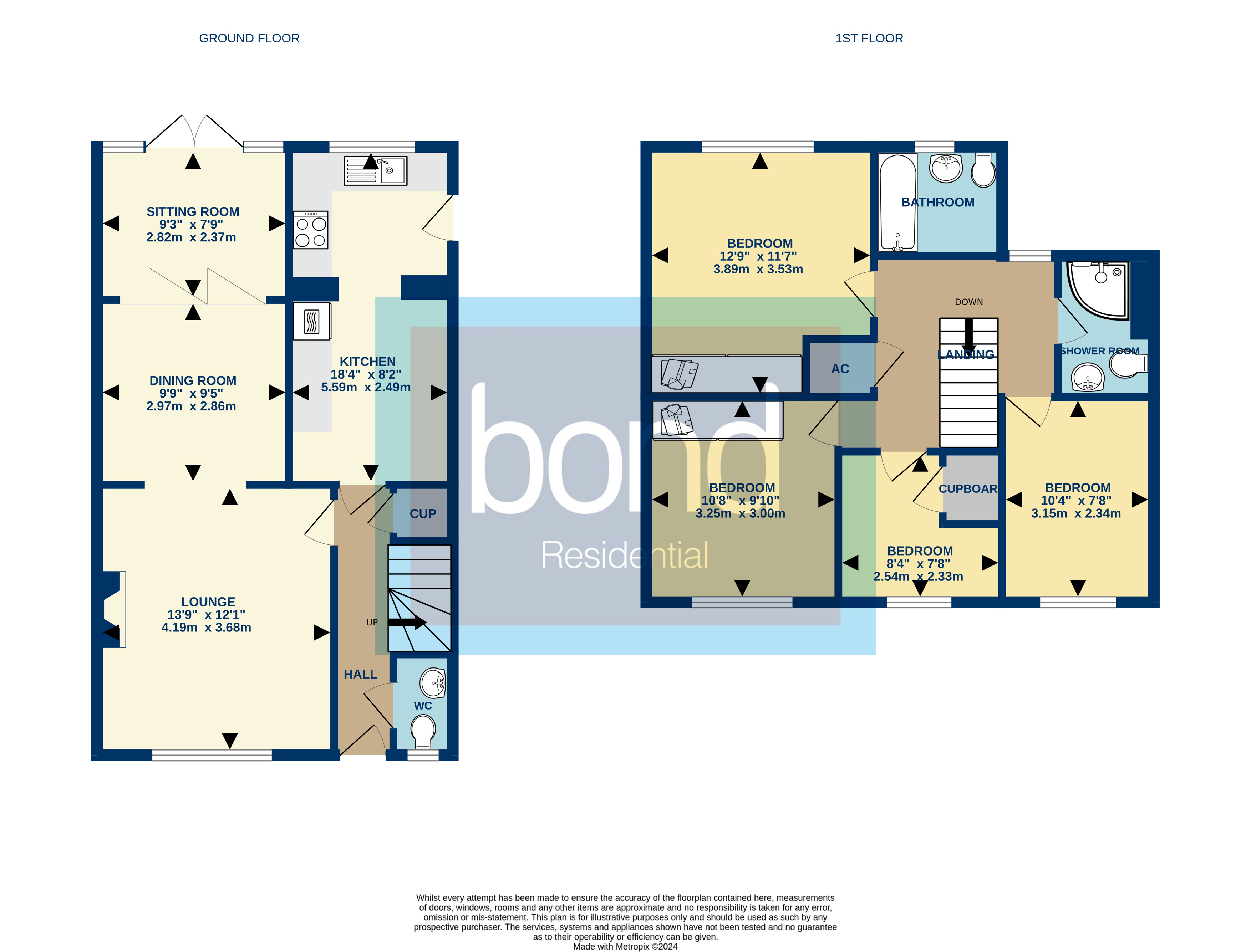 Floorplans For Newlands Spring, Chelmsford, Essex