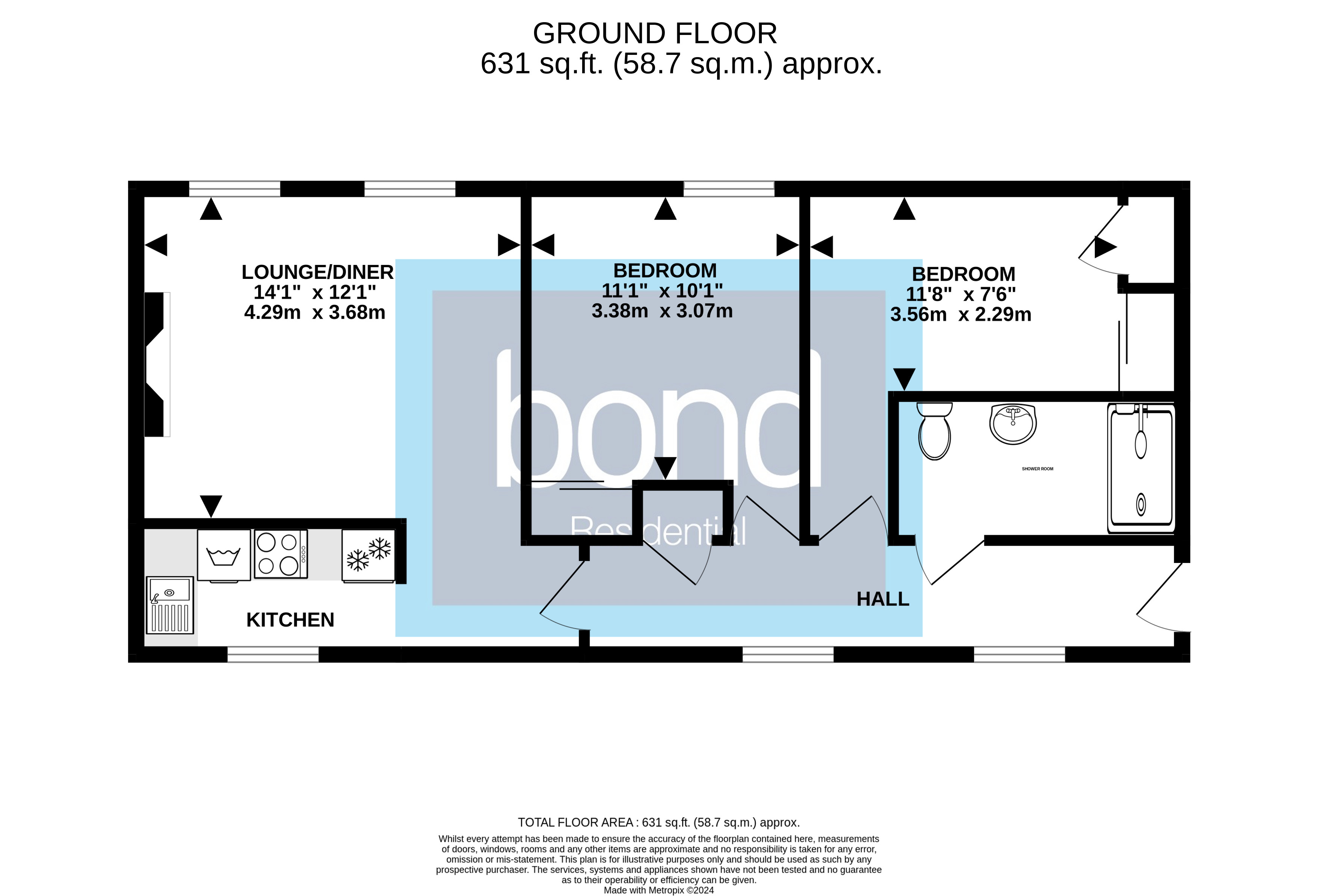 Floorplans For Gay Bowers Road, Danbury, Essex