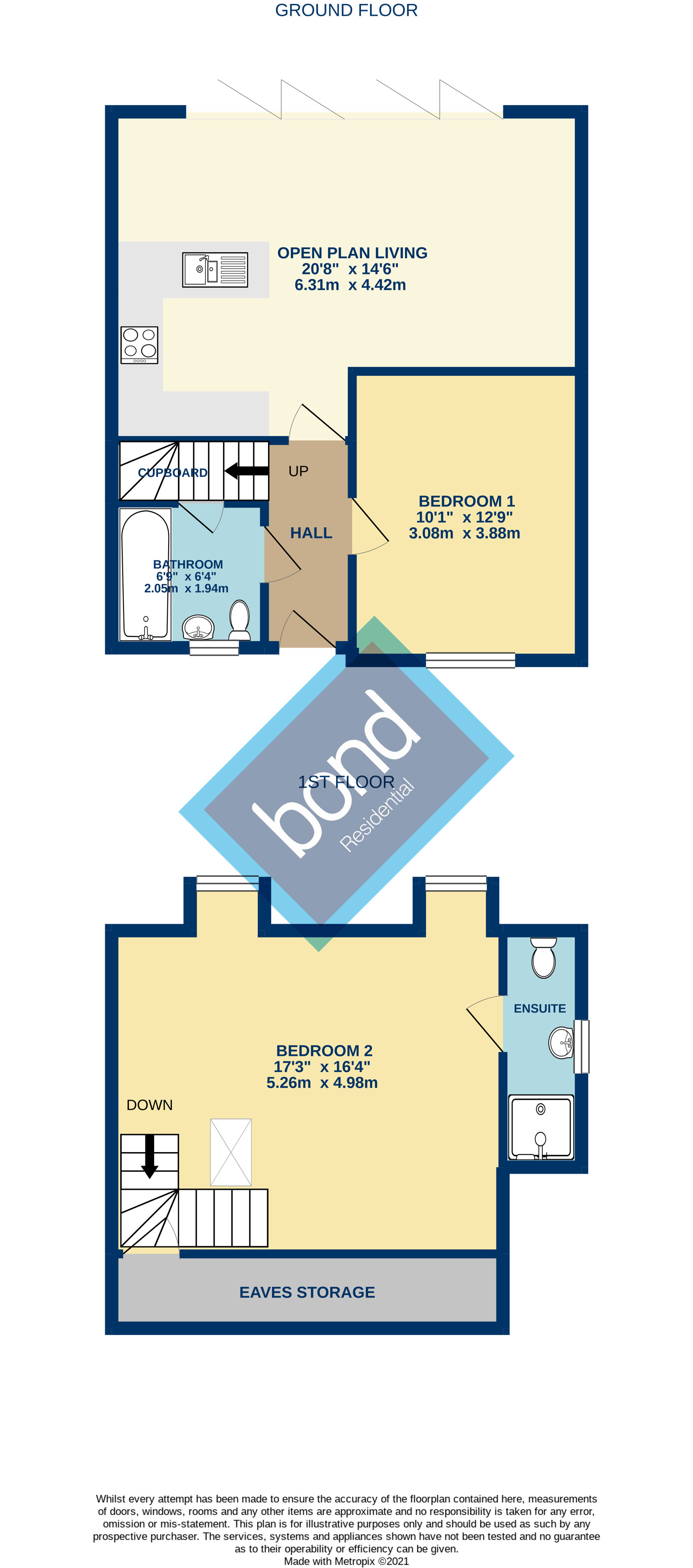 Floorplans For Galleywood, Chelmsford