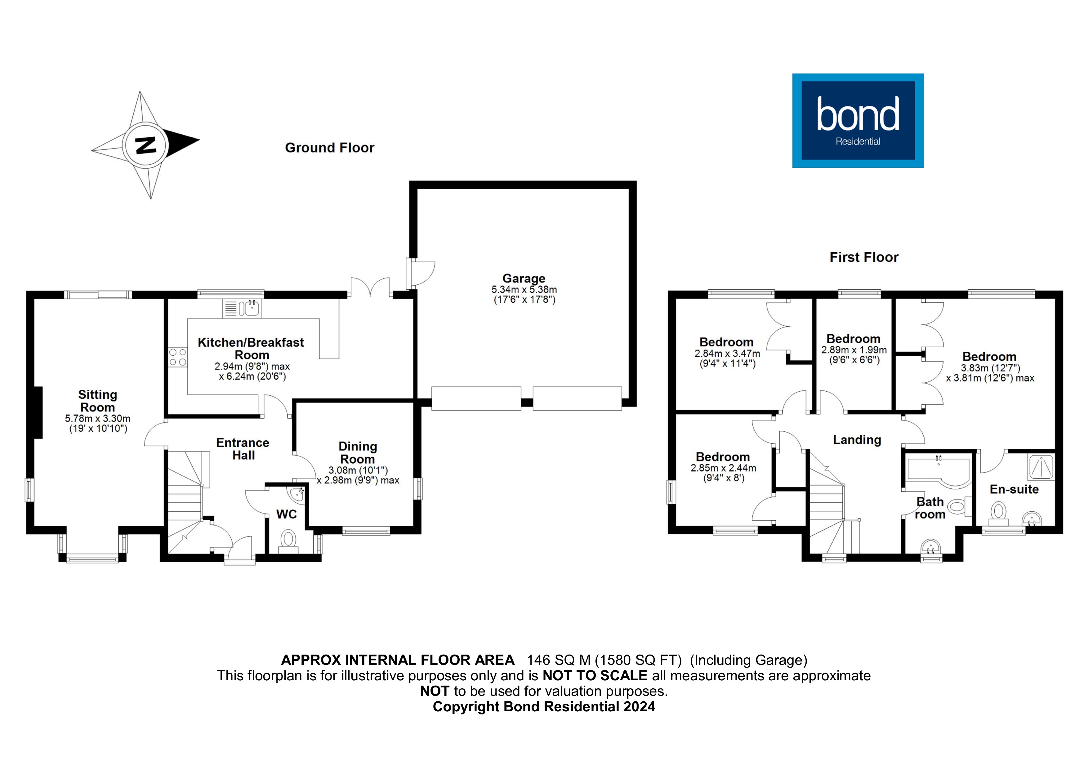 Floorplans For Lister Tye, Chelmsford, Essex