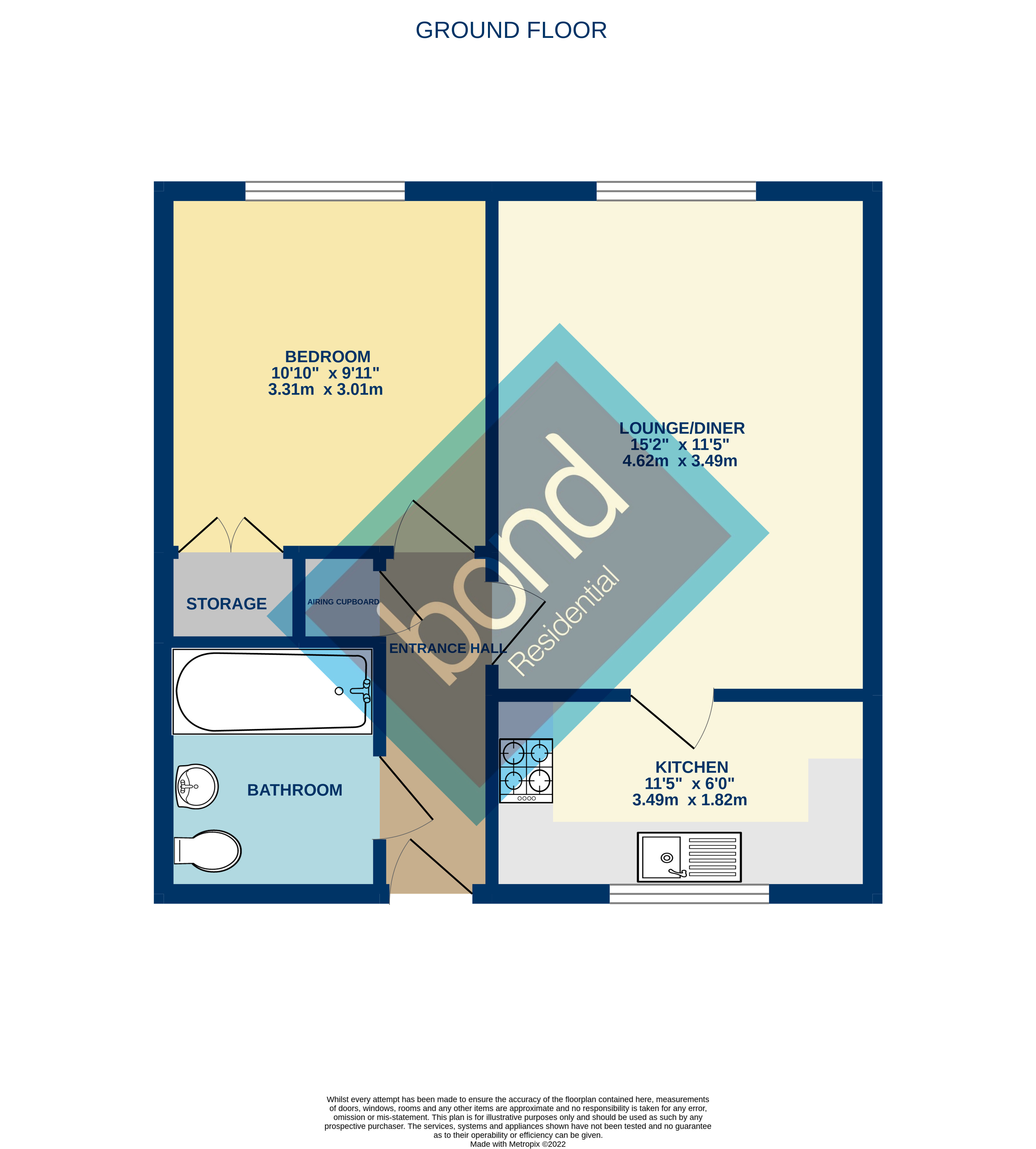 Floorplans For Great Baddow, Chelmsford, Essex