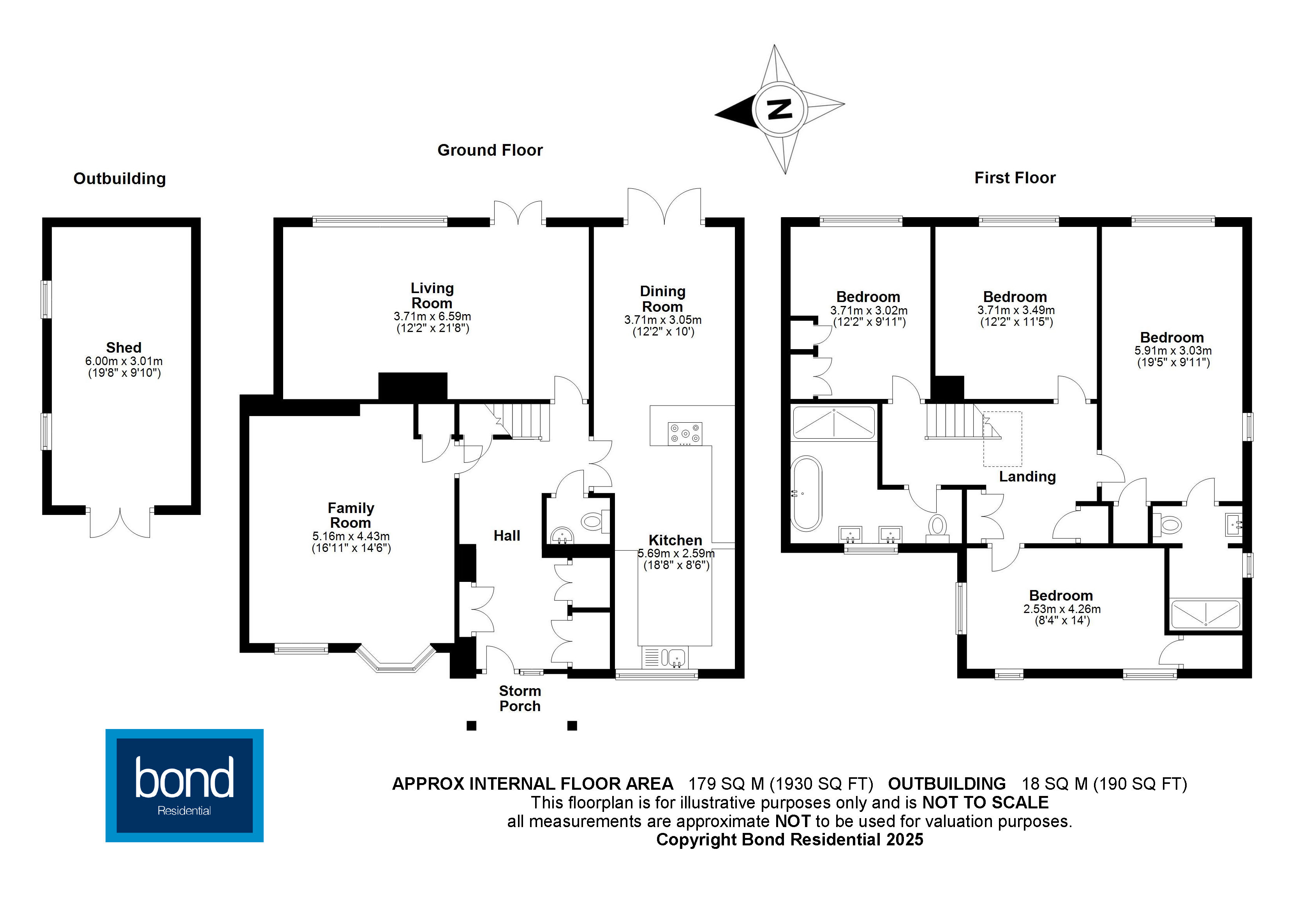 Floorplans For Little Baddow, Chelmsford, Essex