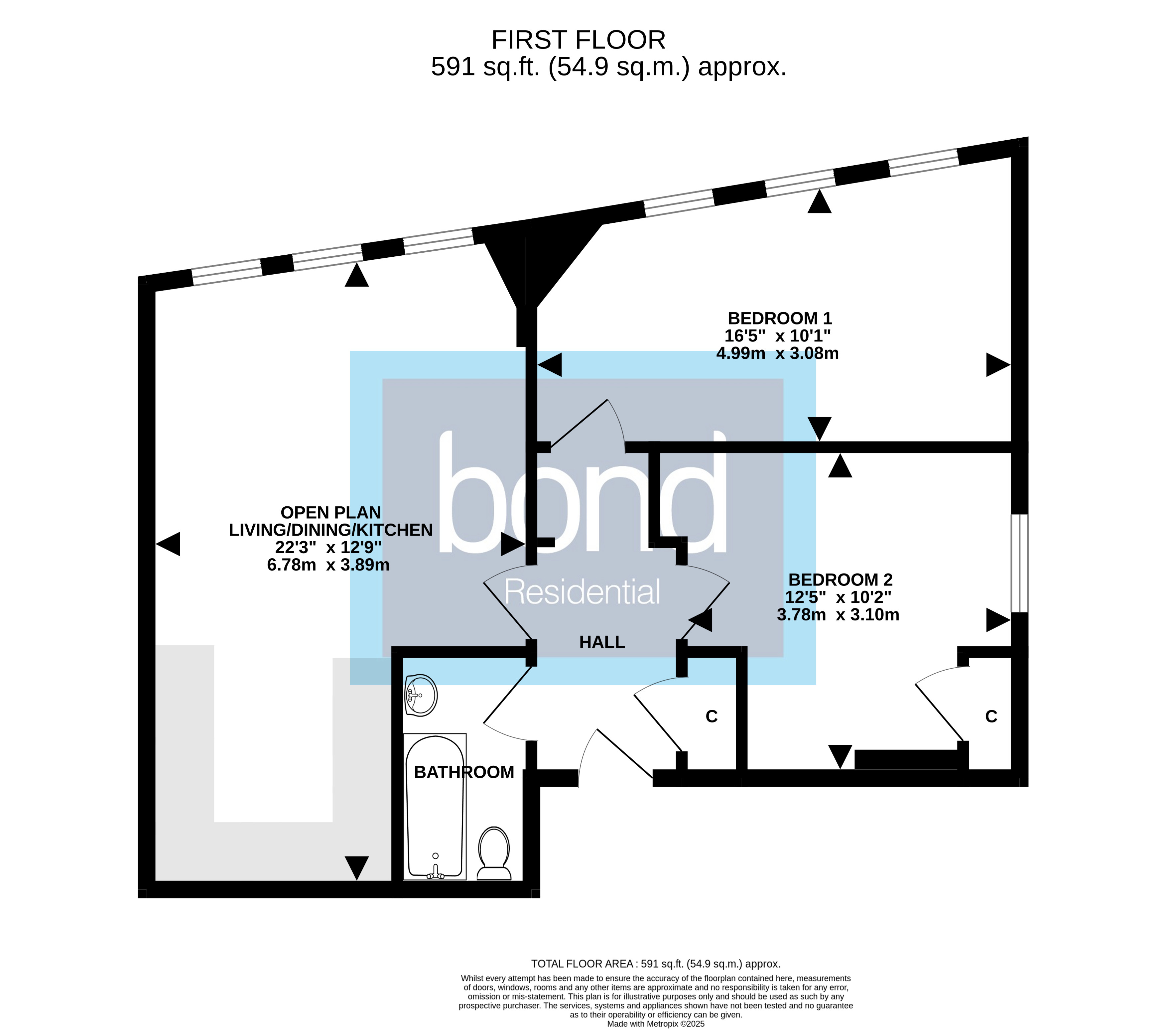 Floorplans For High Street, Chelmsford, Essex