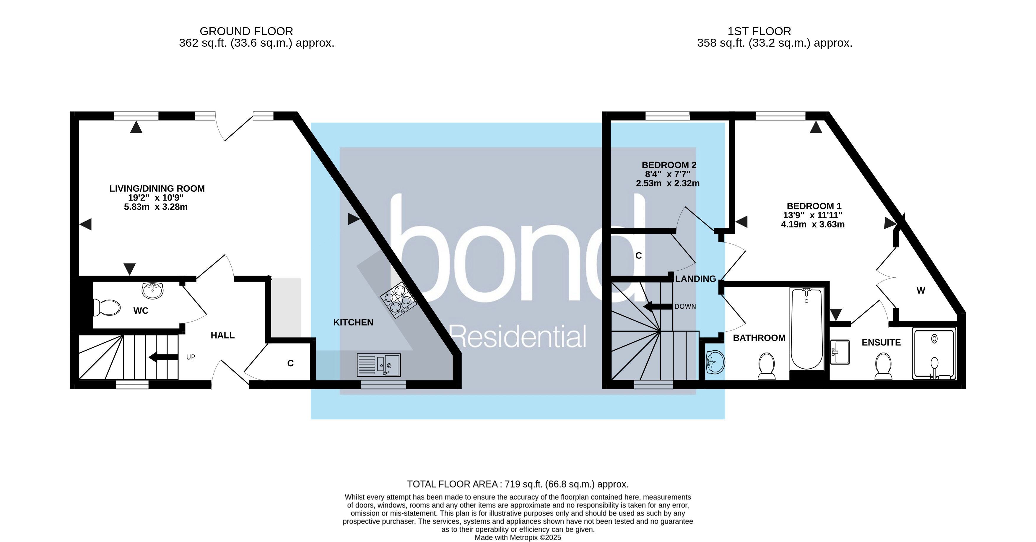 Floorplans For Chancellor Park, Chelmsford, Essex