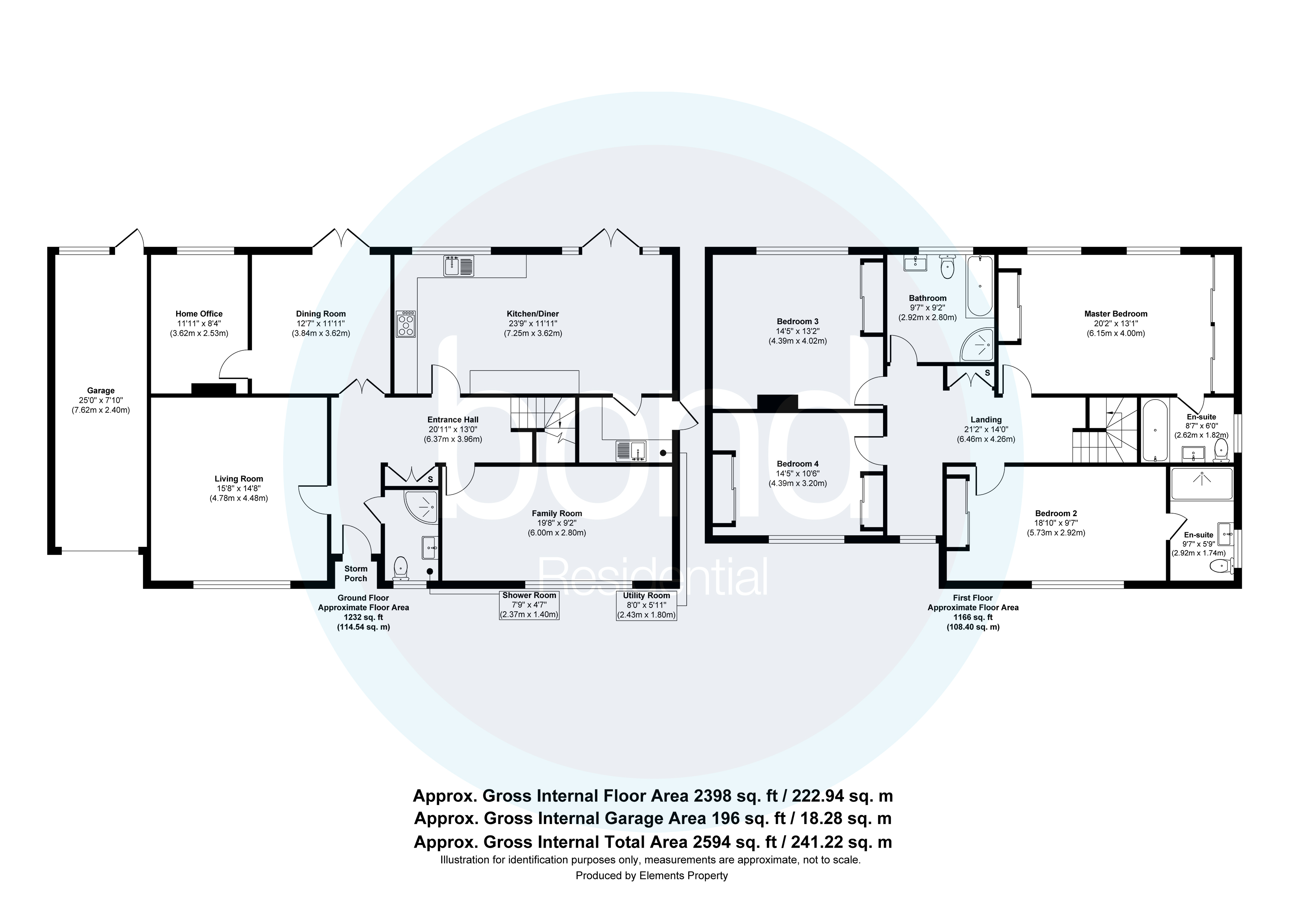 Floorplans For Little Baddow, Chelmsford, Essex