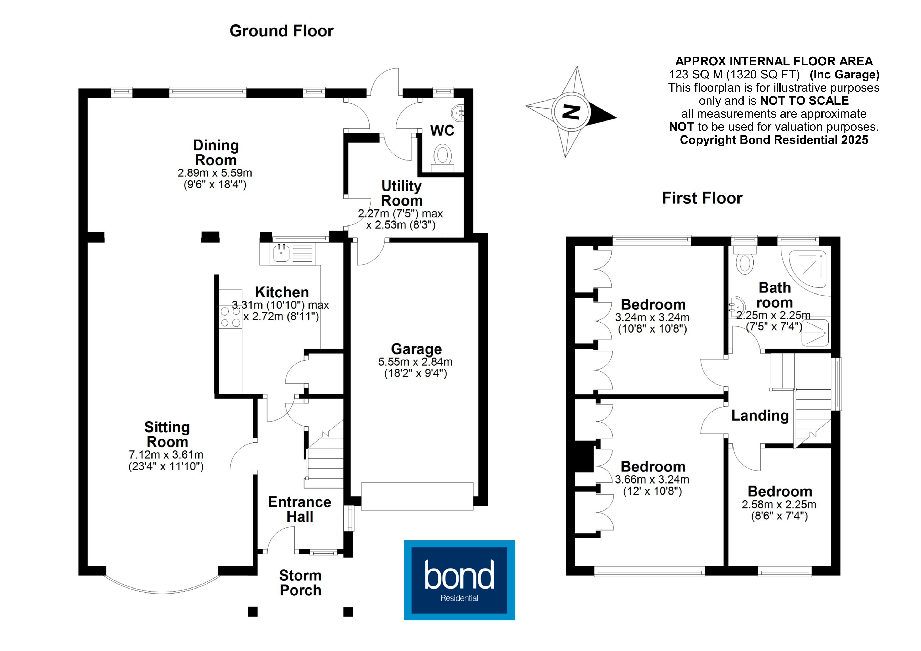 Floorplans For Old Springfield, Chelmsford, Essex