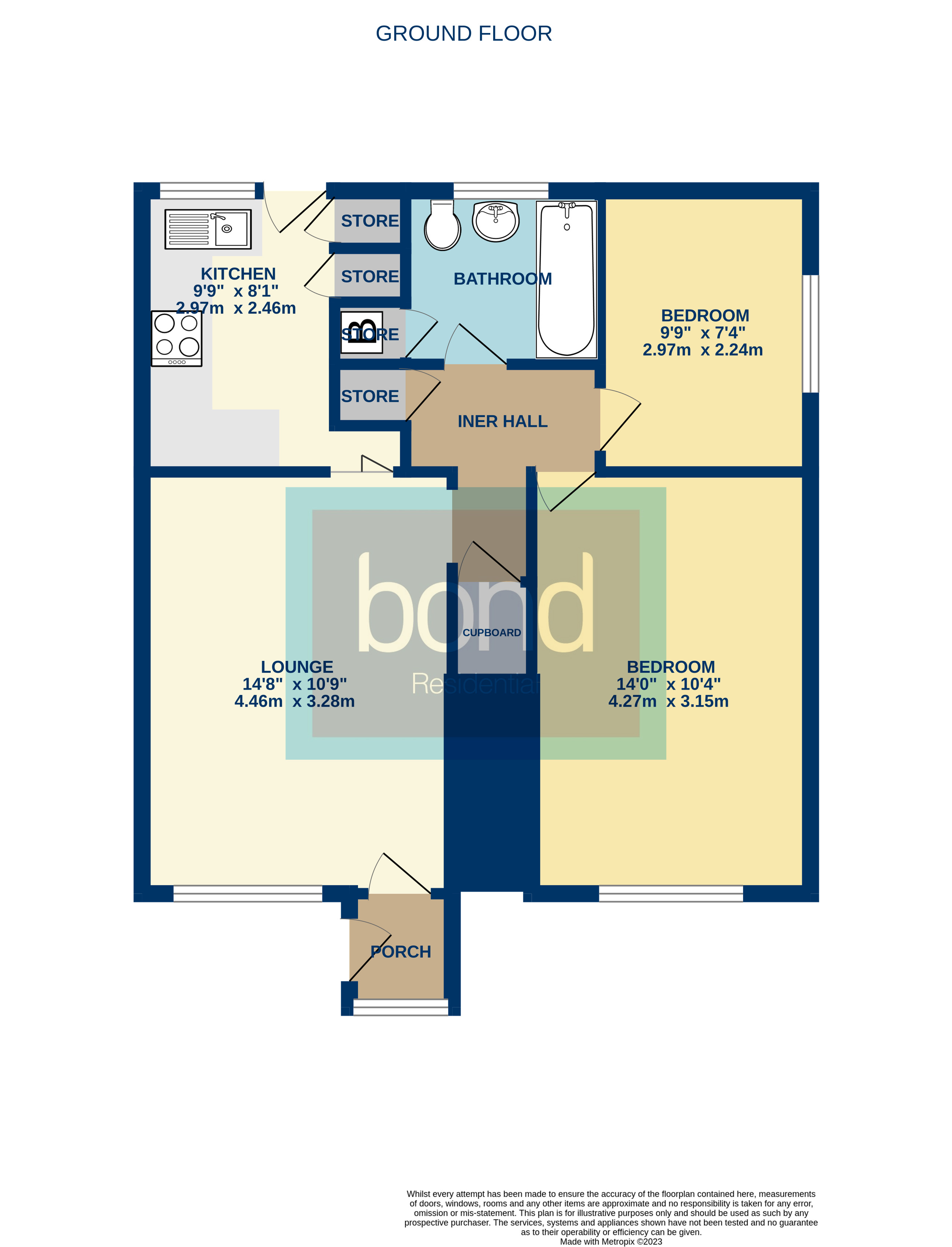 Floorplans For Tees Road, Chelmsford, Essex