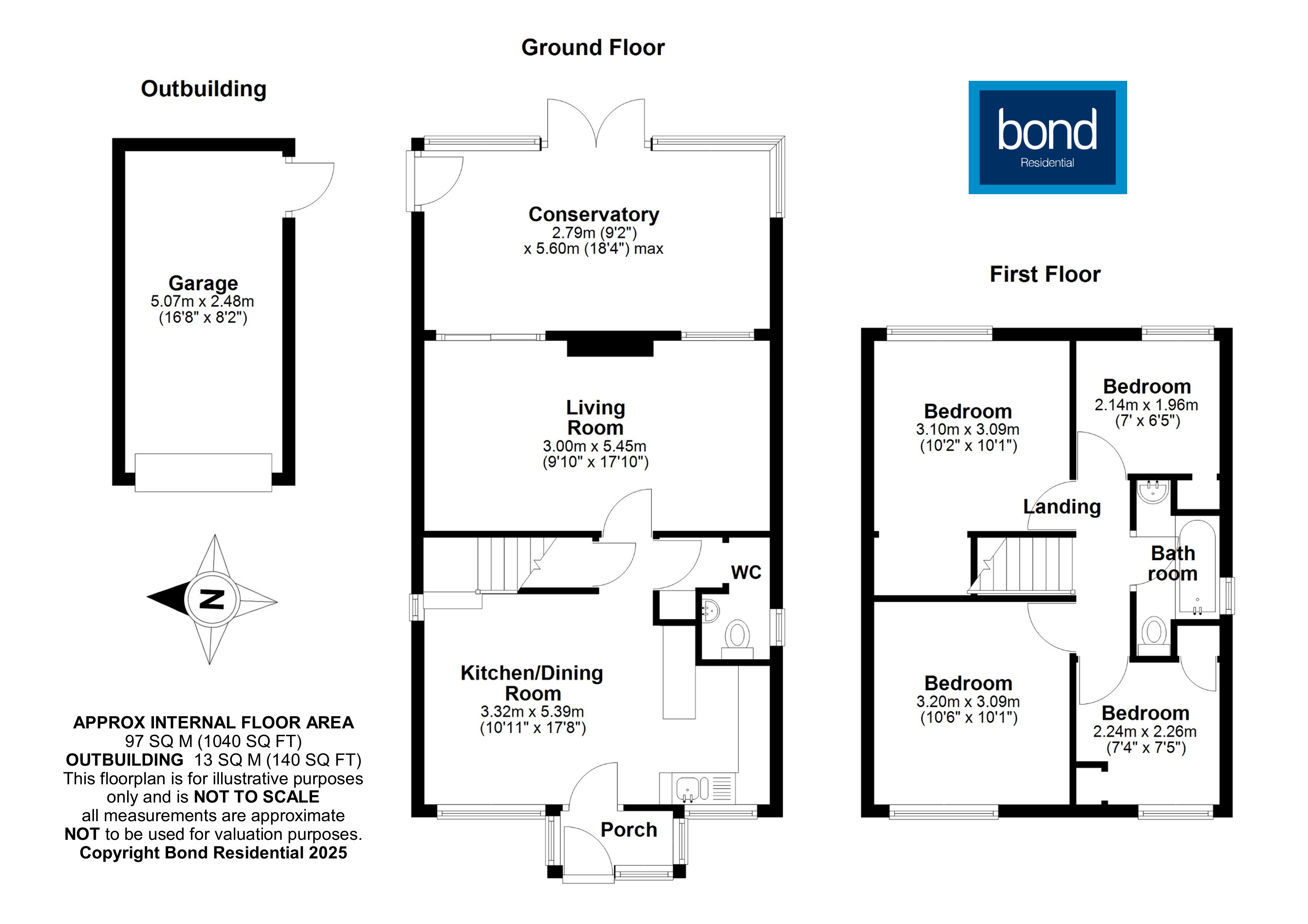 Floorplans For Bicknacre, Essex