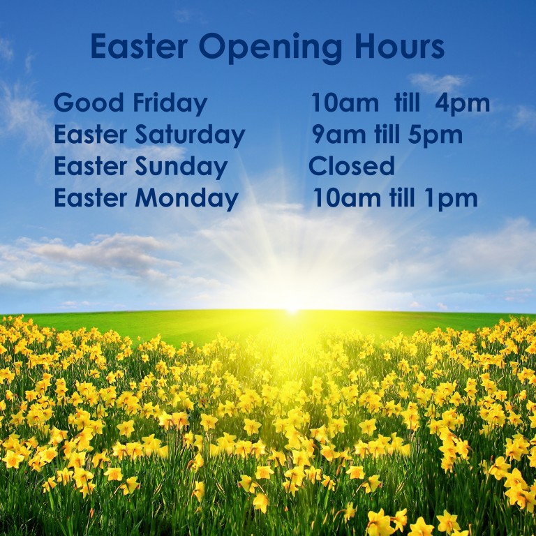 Easter Opening Hours