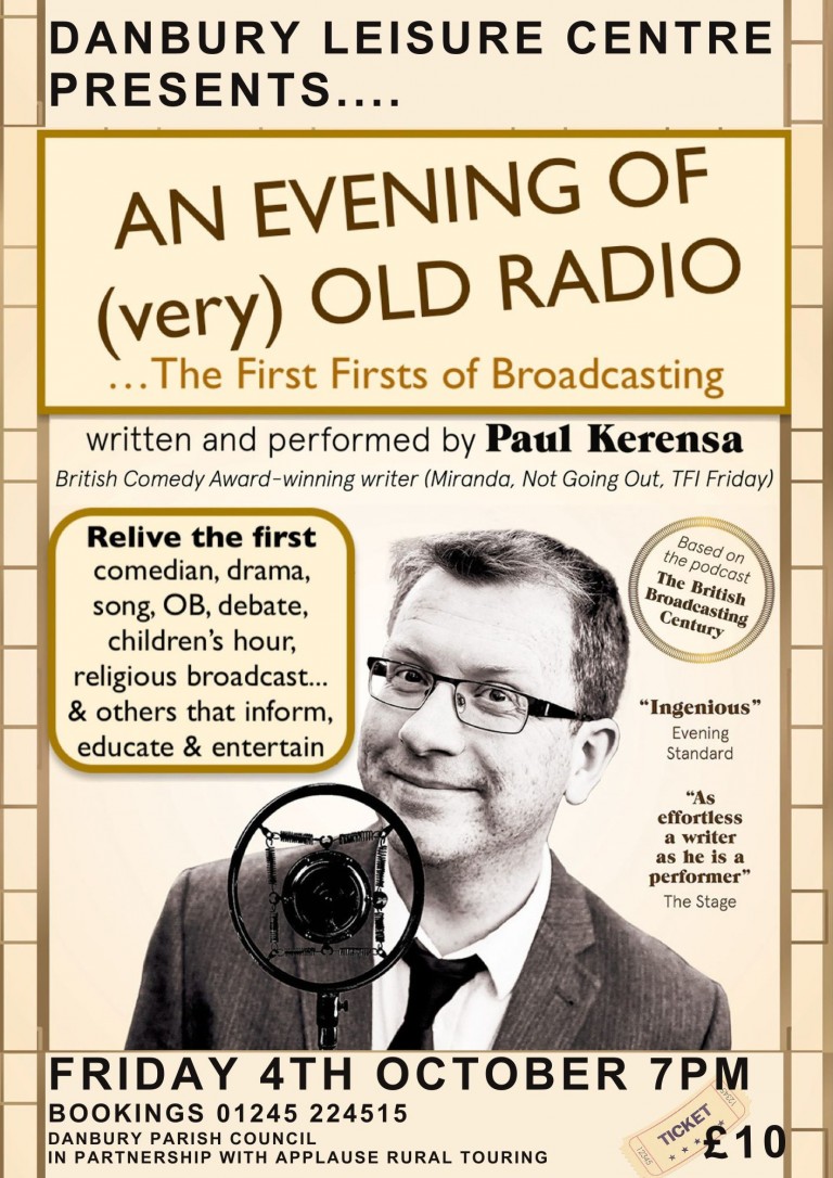 An Evening of (Very) Old Radio: A Time-Travel Comedy Extravaganza